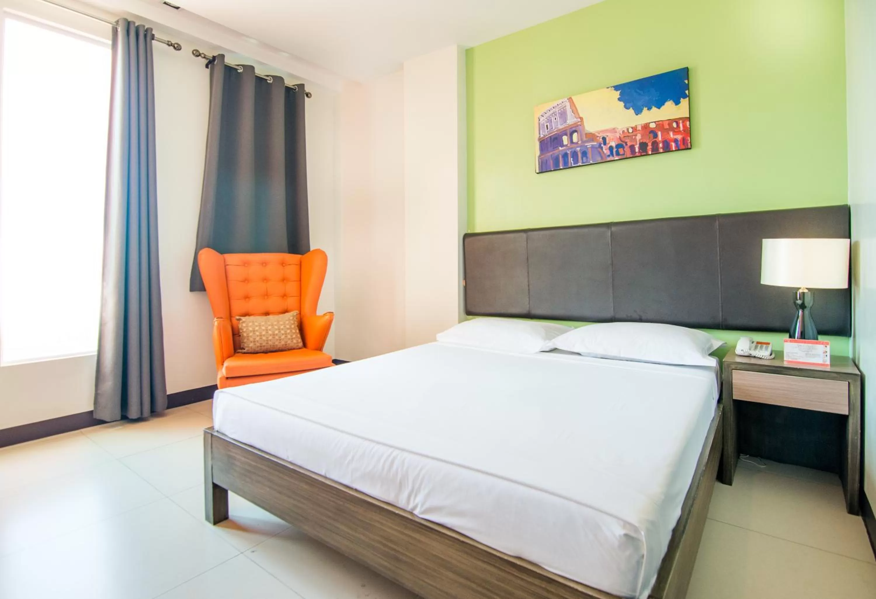 Bed in Apollonia Royale Hotel