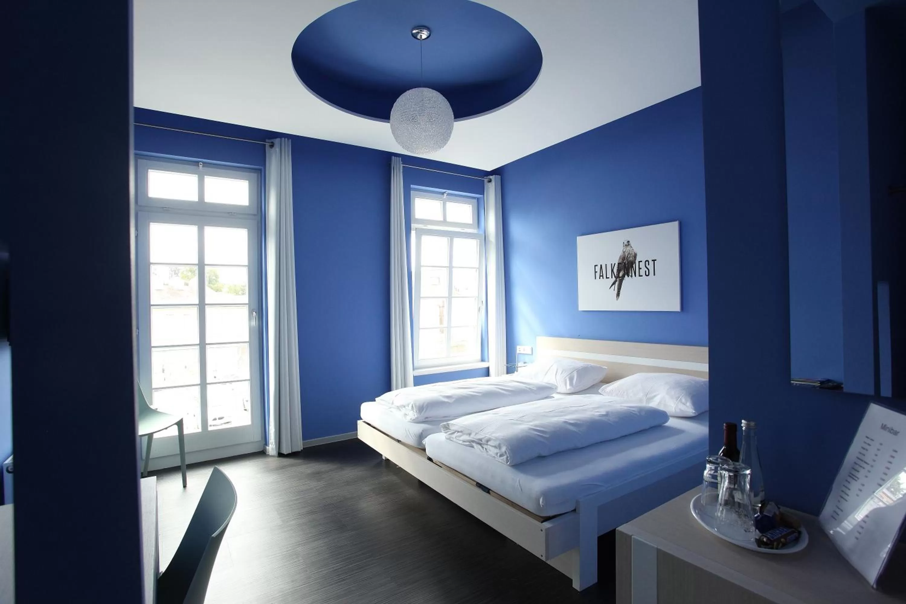 Bedroom, Bed in Achtender