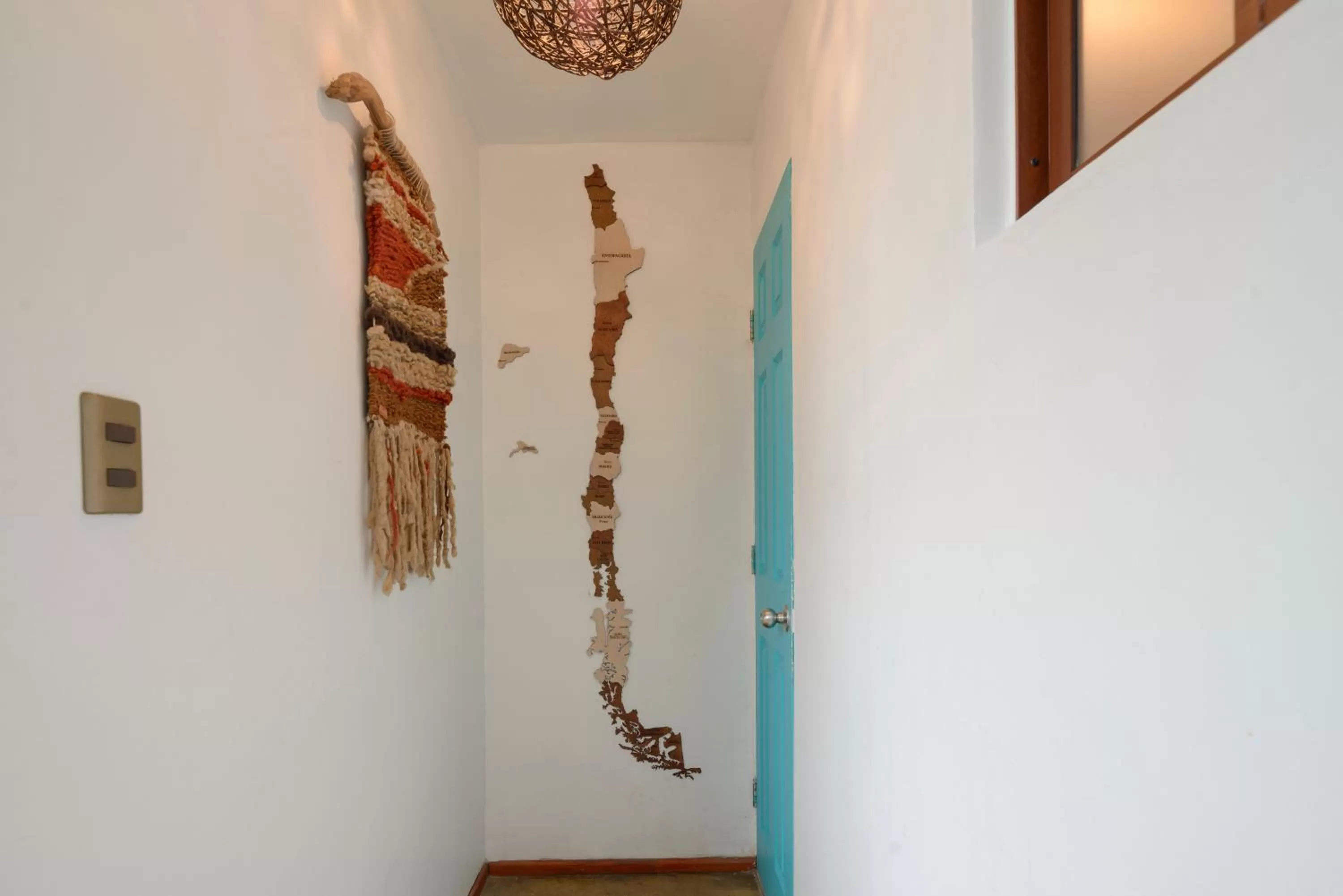 Decorative detail in Verde Madera Hostel B&B