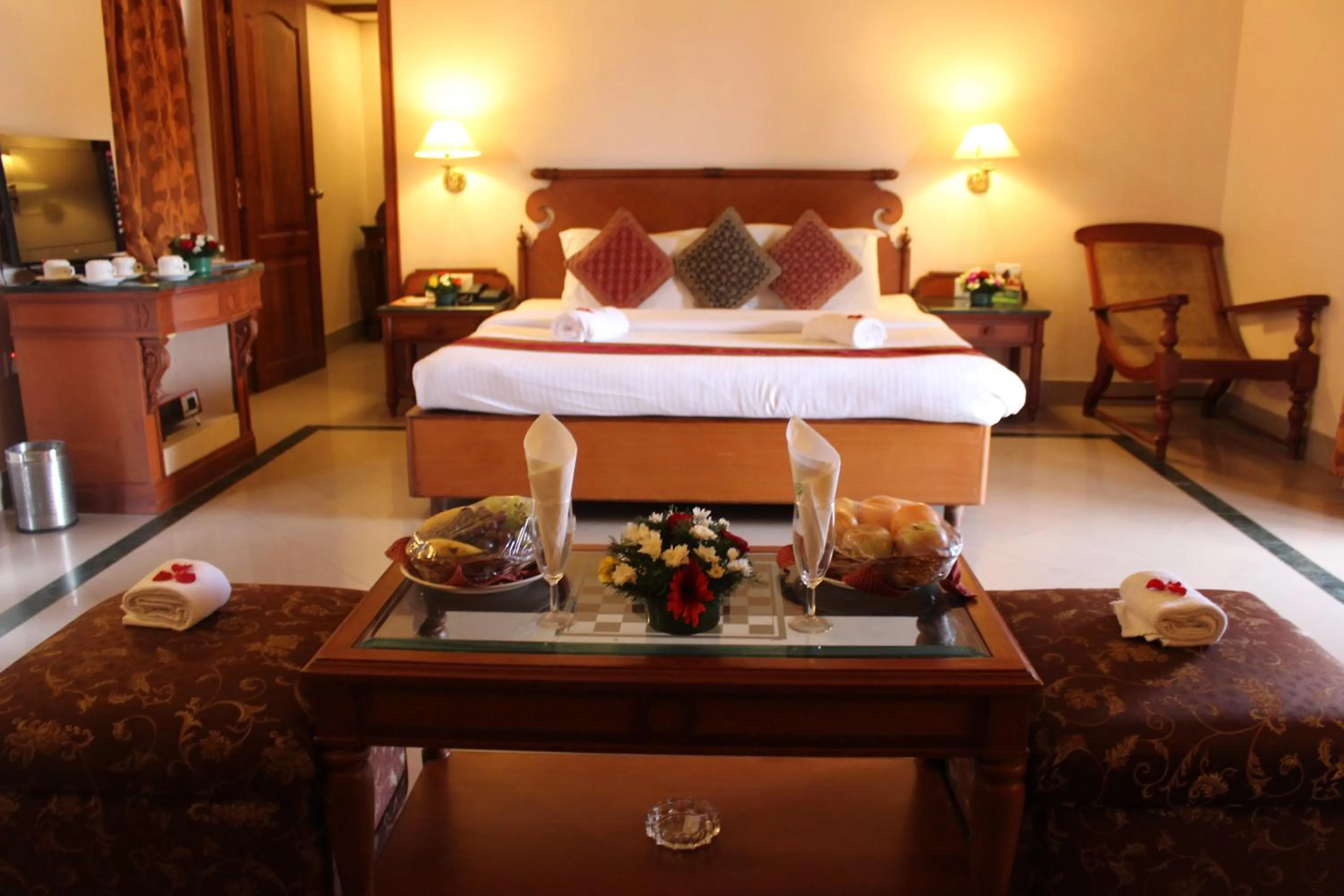 Bedroom, Bed in KTDC Tea county