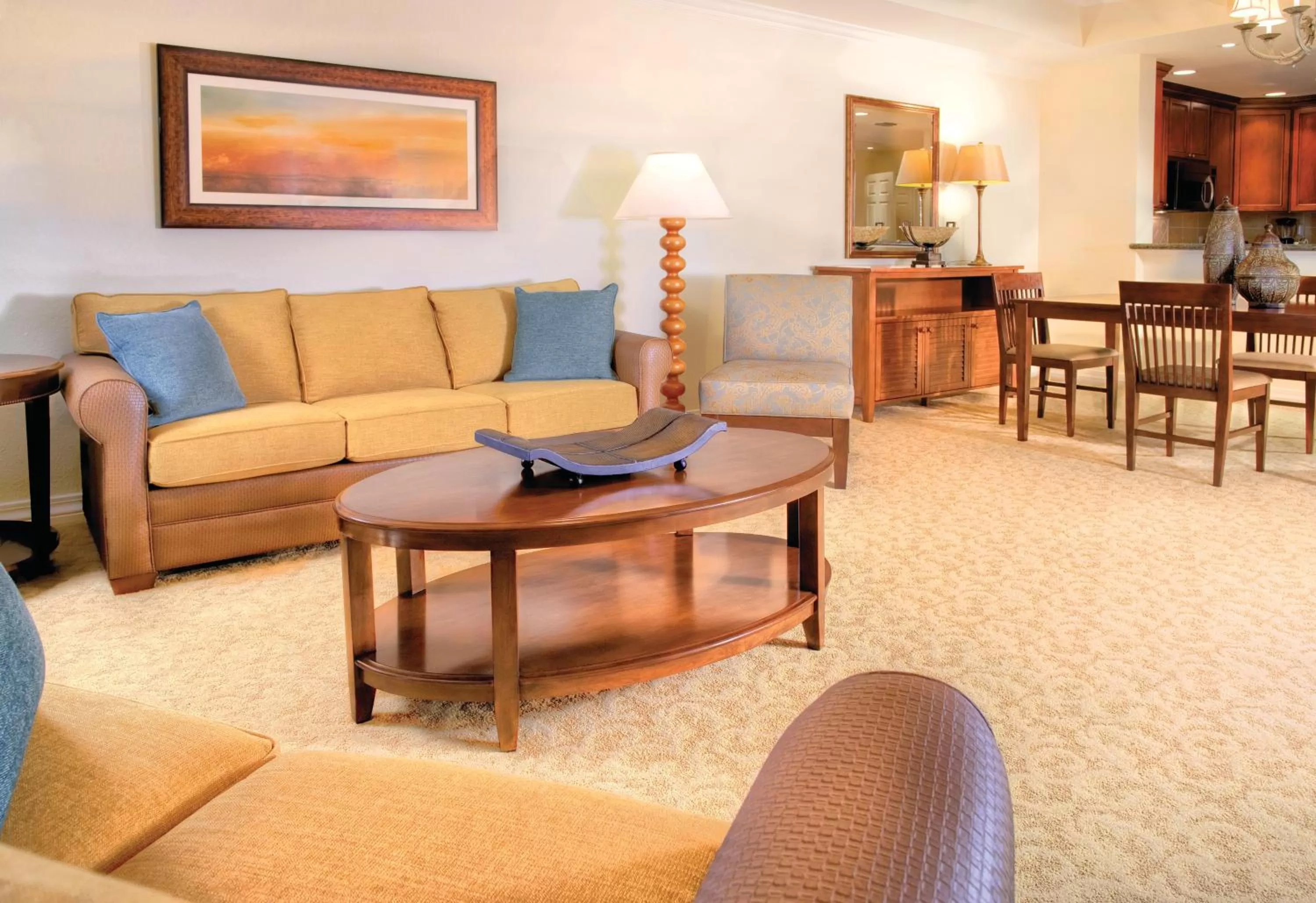 Photo of the whole room in WorldMark Reunion