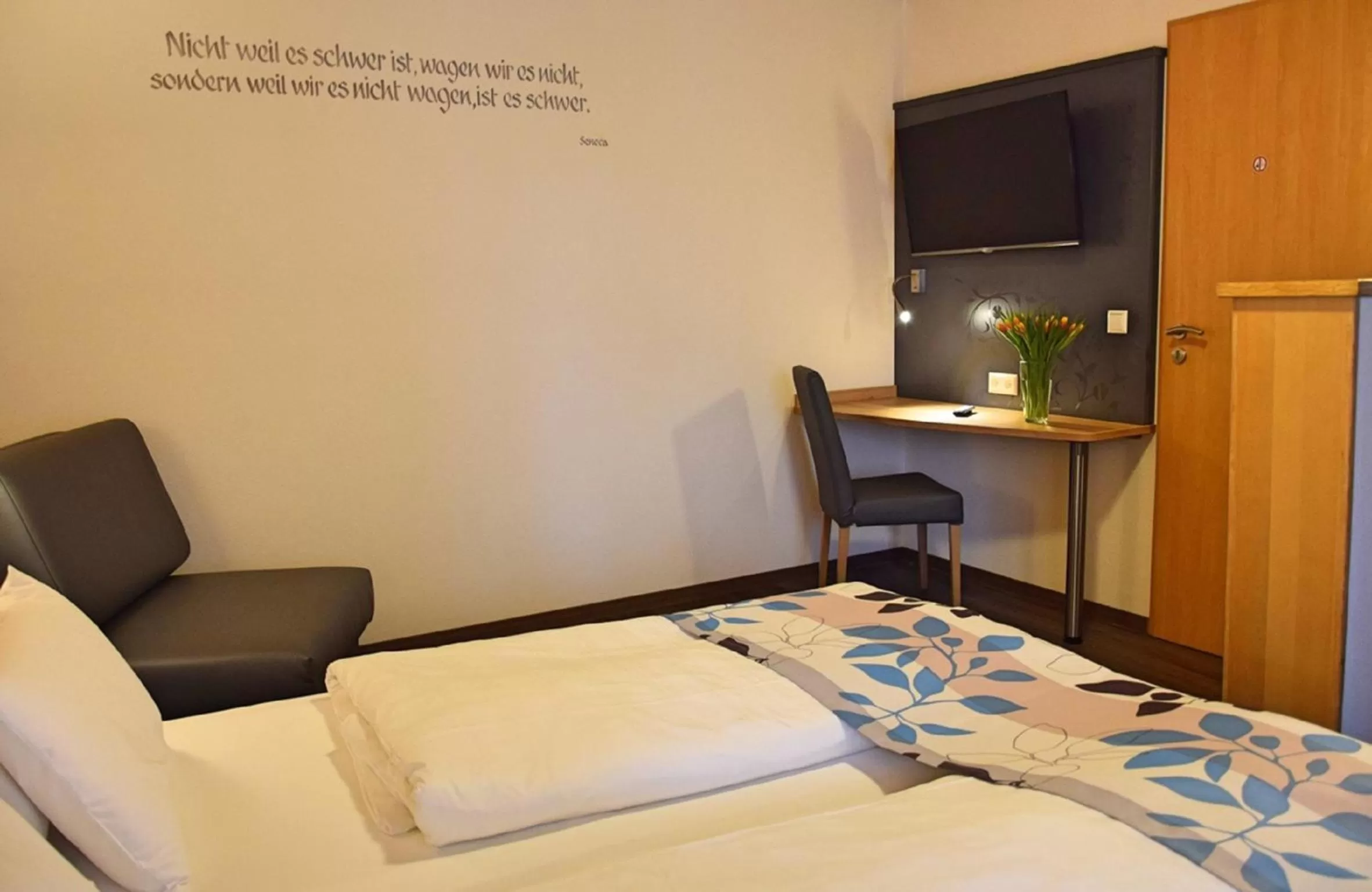 Bedroom in Cafe-Hotel Altreuter