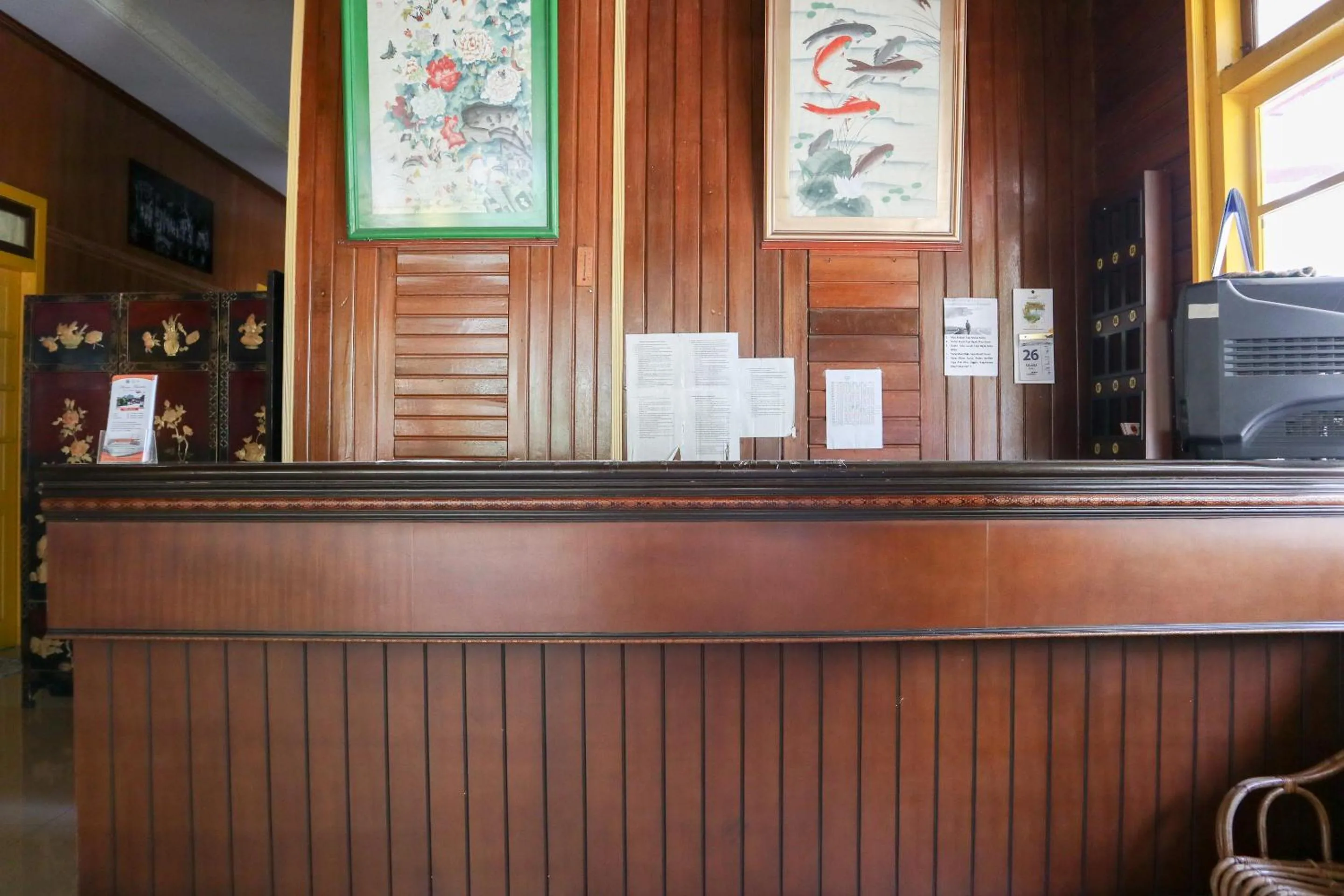 Lobby or reception in Wisma Mutiara