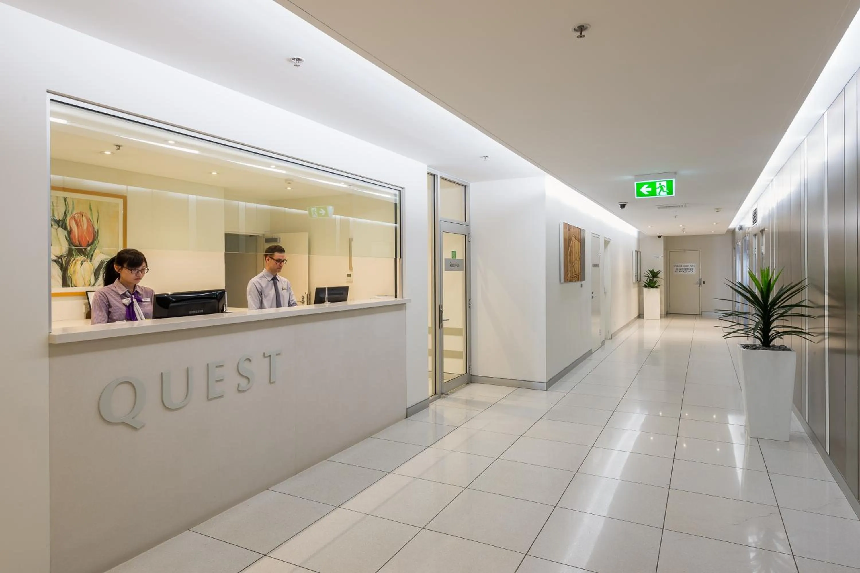 Facade/entrance in Quest River Park Central