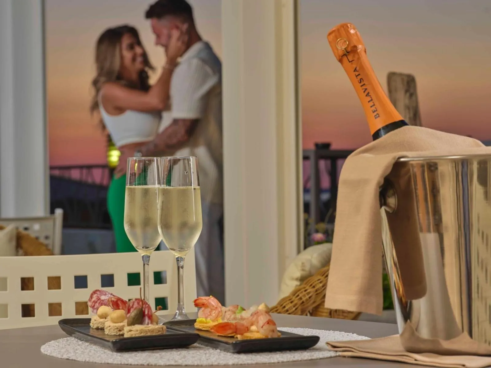 Food and drinks in Dolce Vita Boutique Hotel