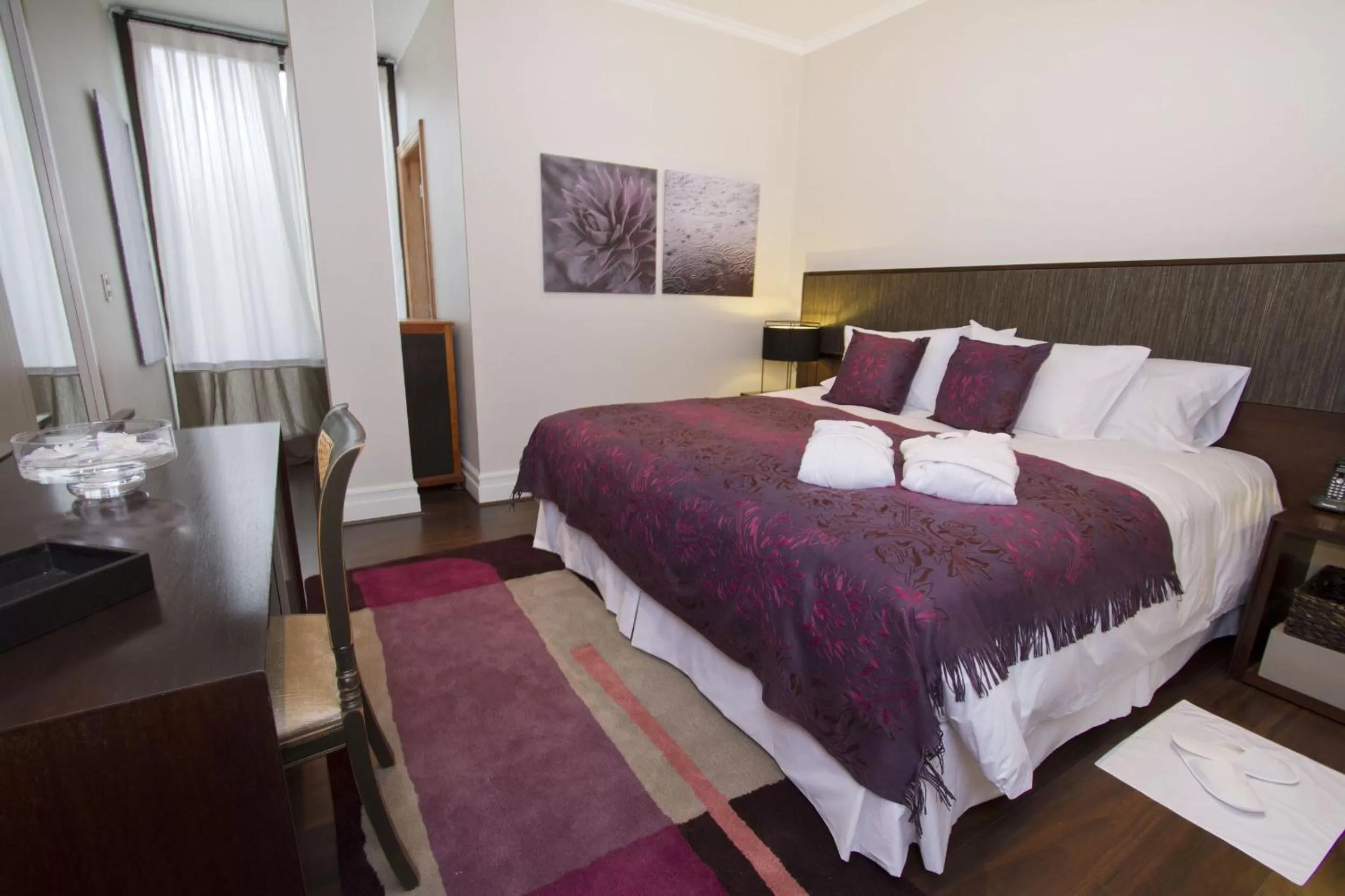Bed in Casa Bueras Boutique Hotel