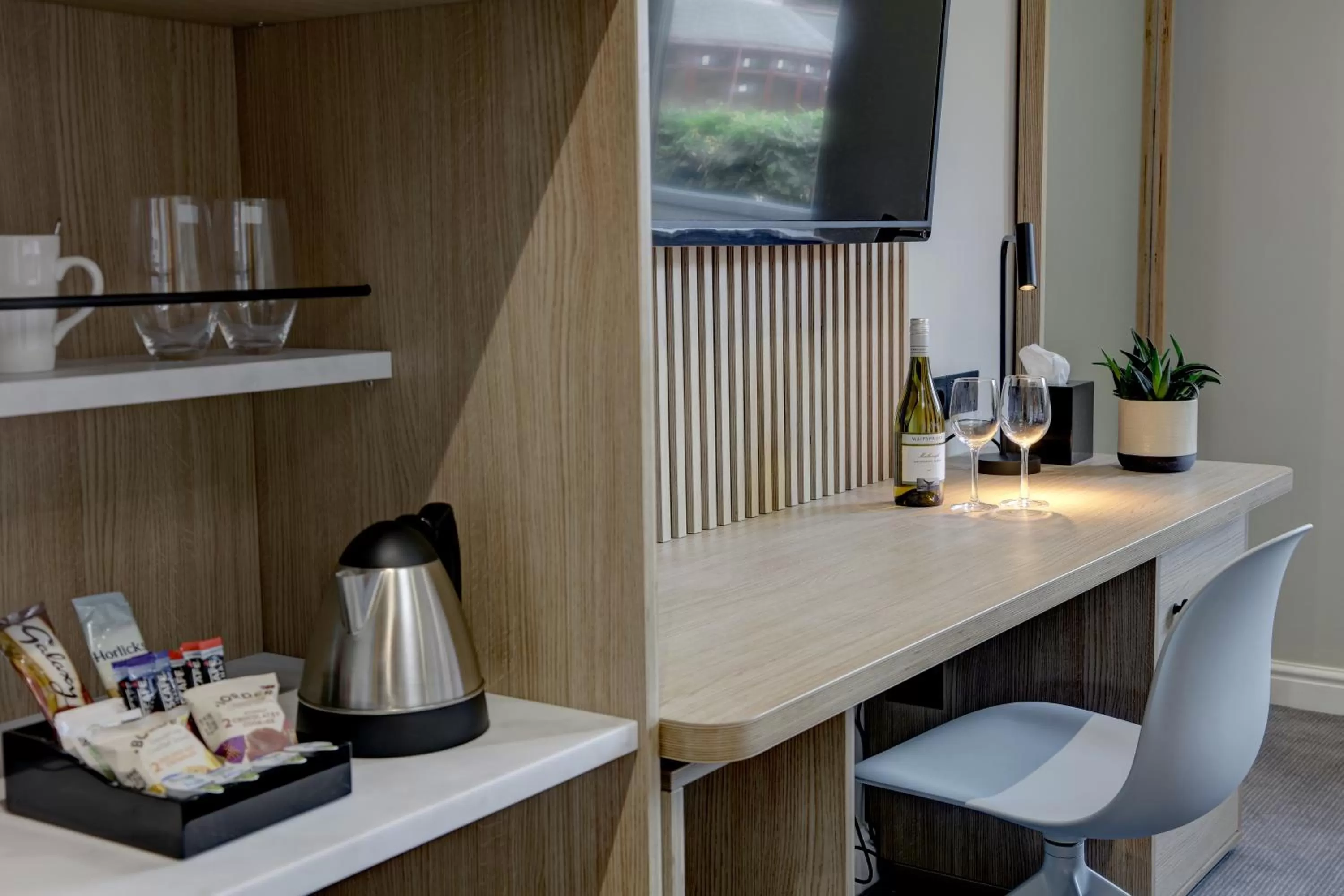 Coffee/tea facilities in Mytton Fold Hotel, Ribble Valley