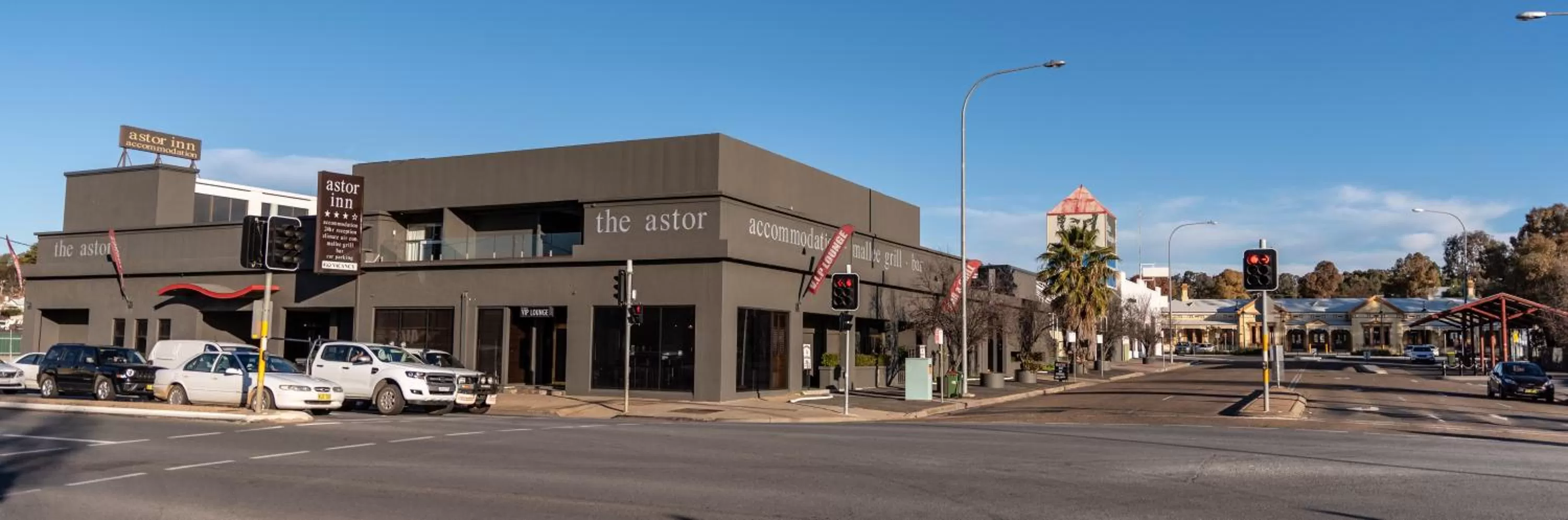 Property building in Astor Inn