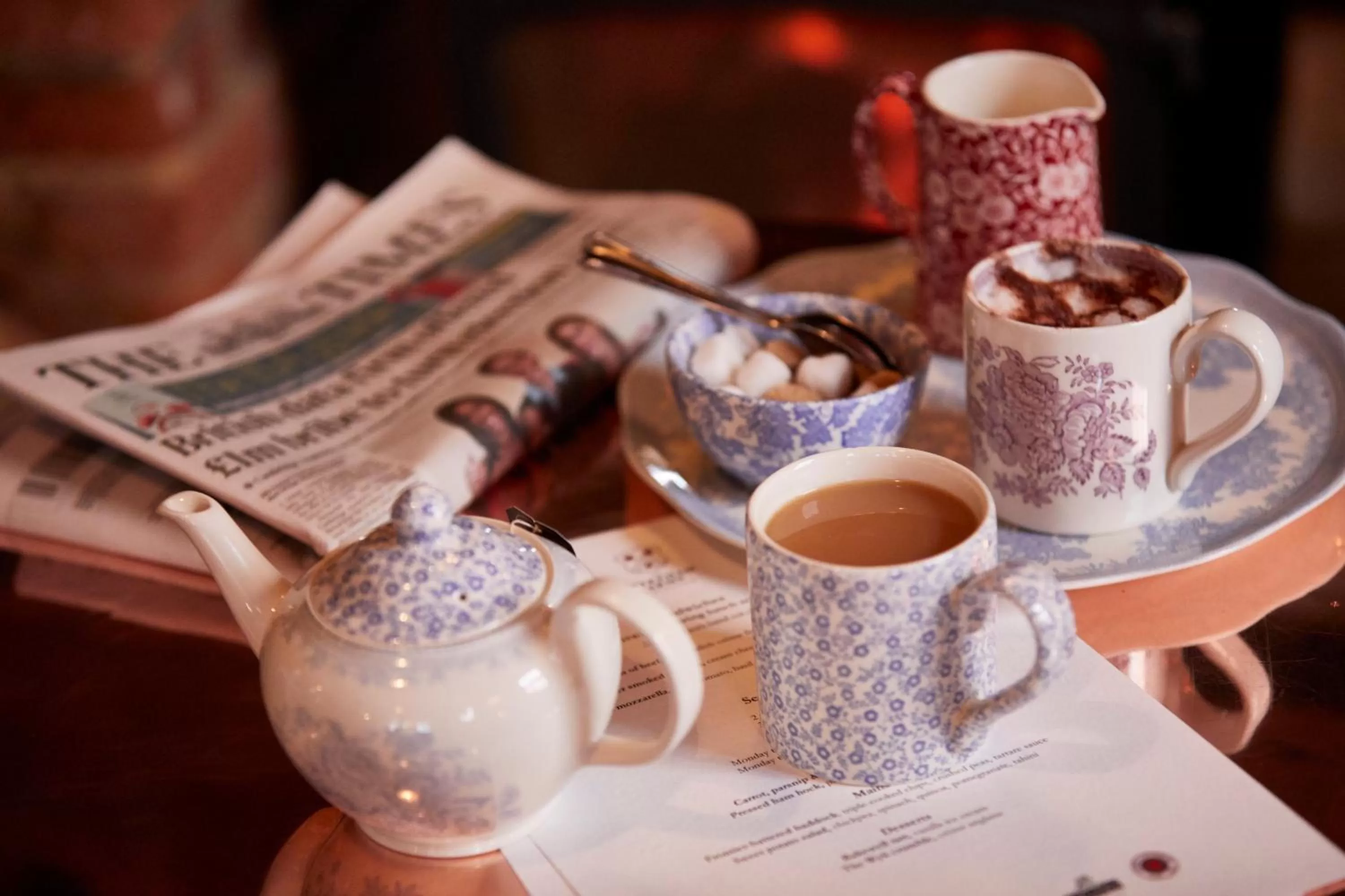 Non alcoholic drinks in Wykeham Arms