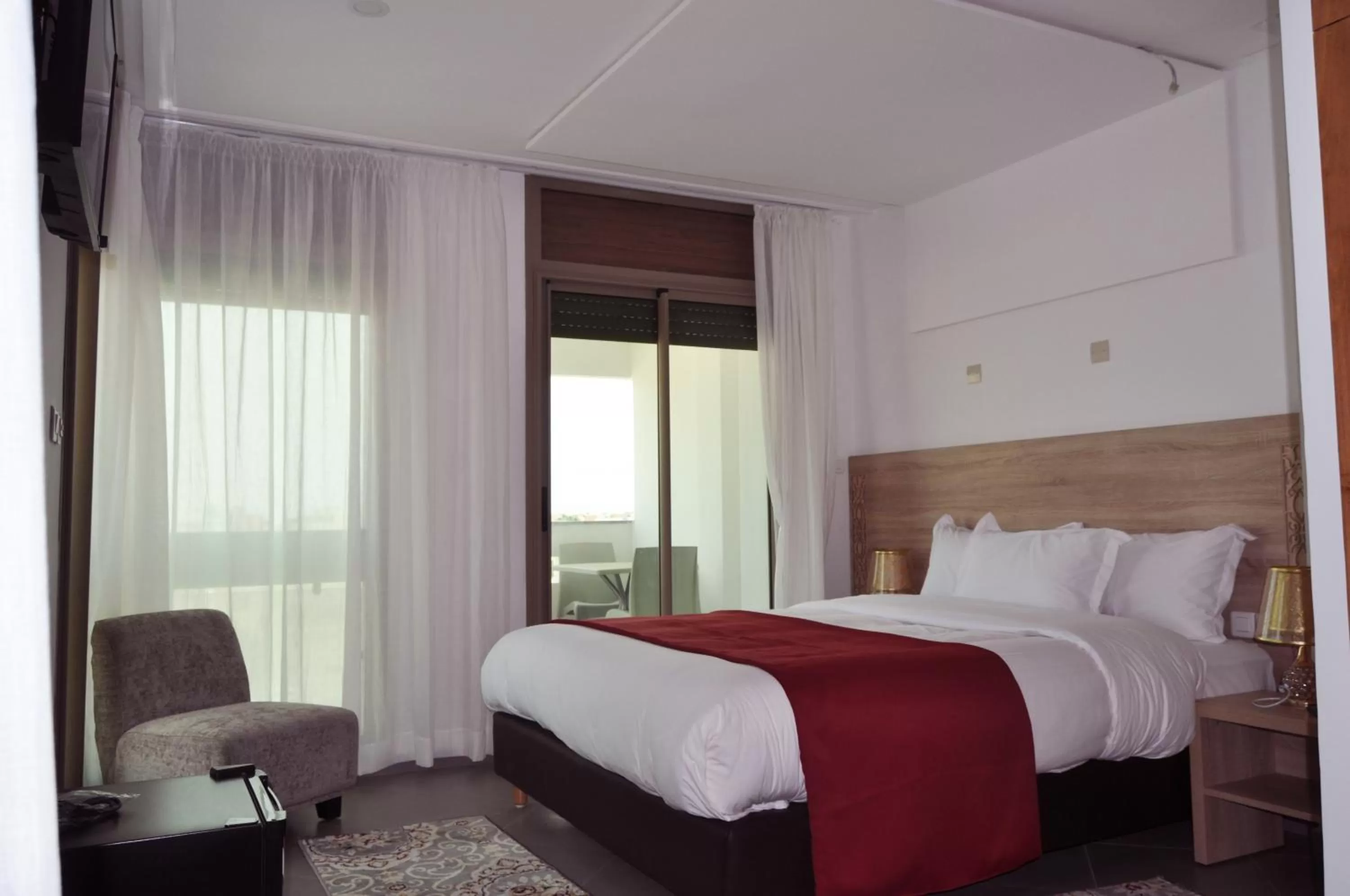 Bed in Dakhla Sur Mer Hôtel