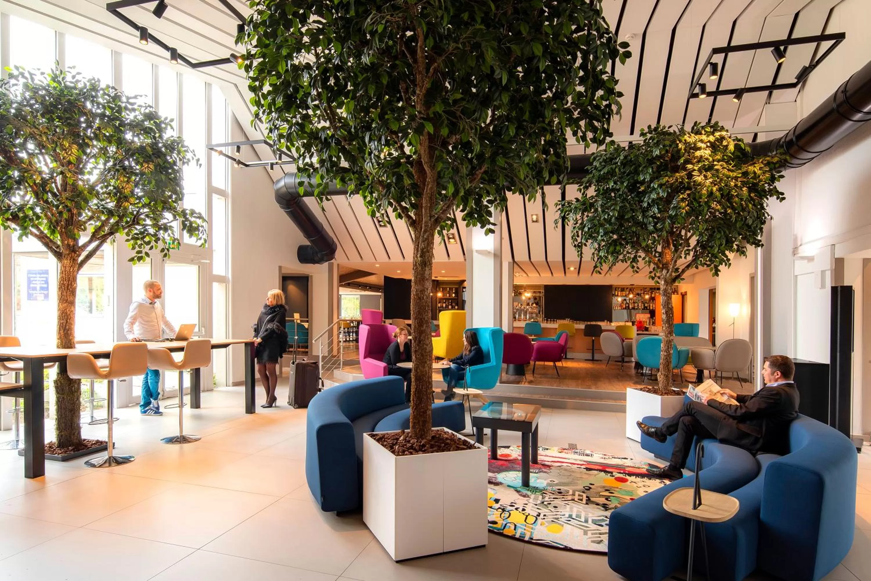 Lobby or reception in Novotel Metz Amnéville