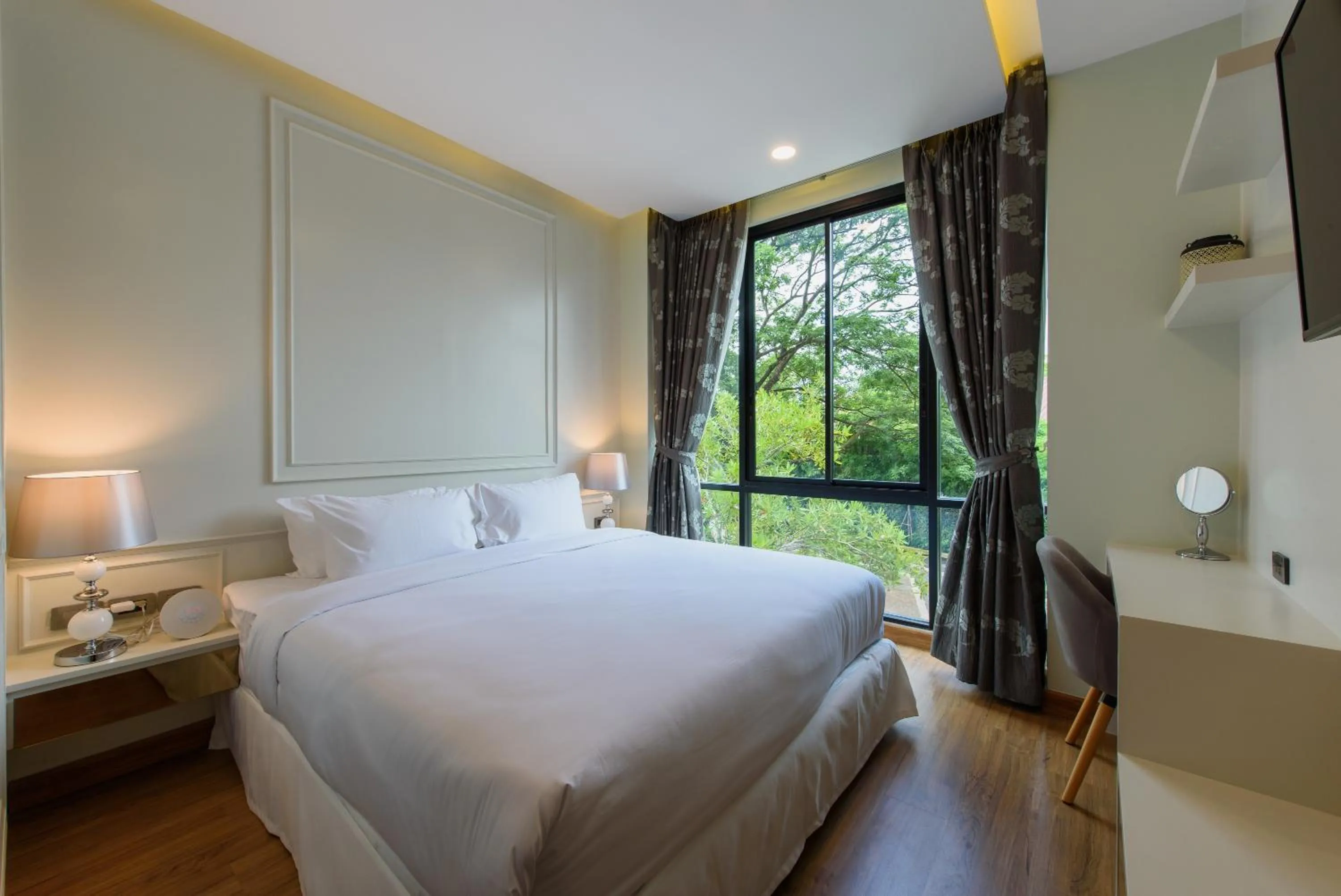 Bed in Parc Borough City Resort