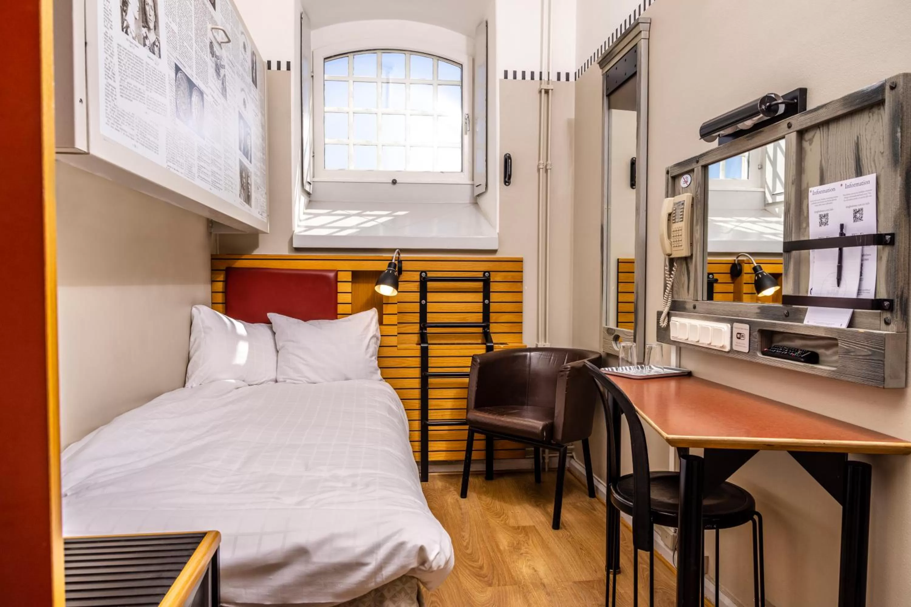 Photo of the whole room, Bed in Långholmen Hotell