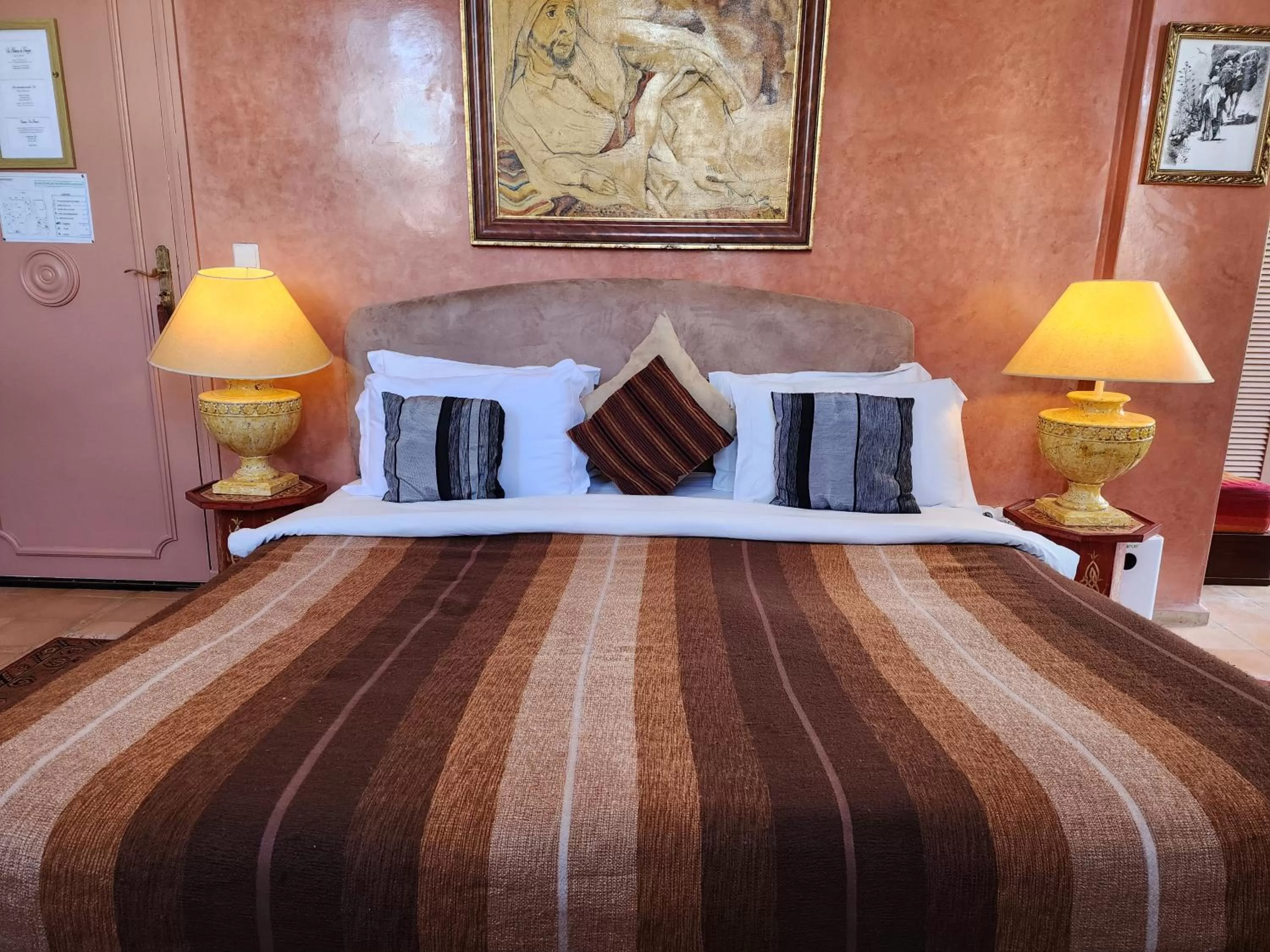 Bed in La Maison de Tanger