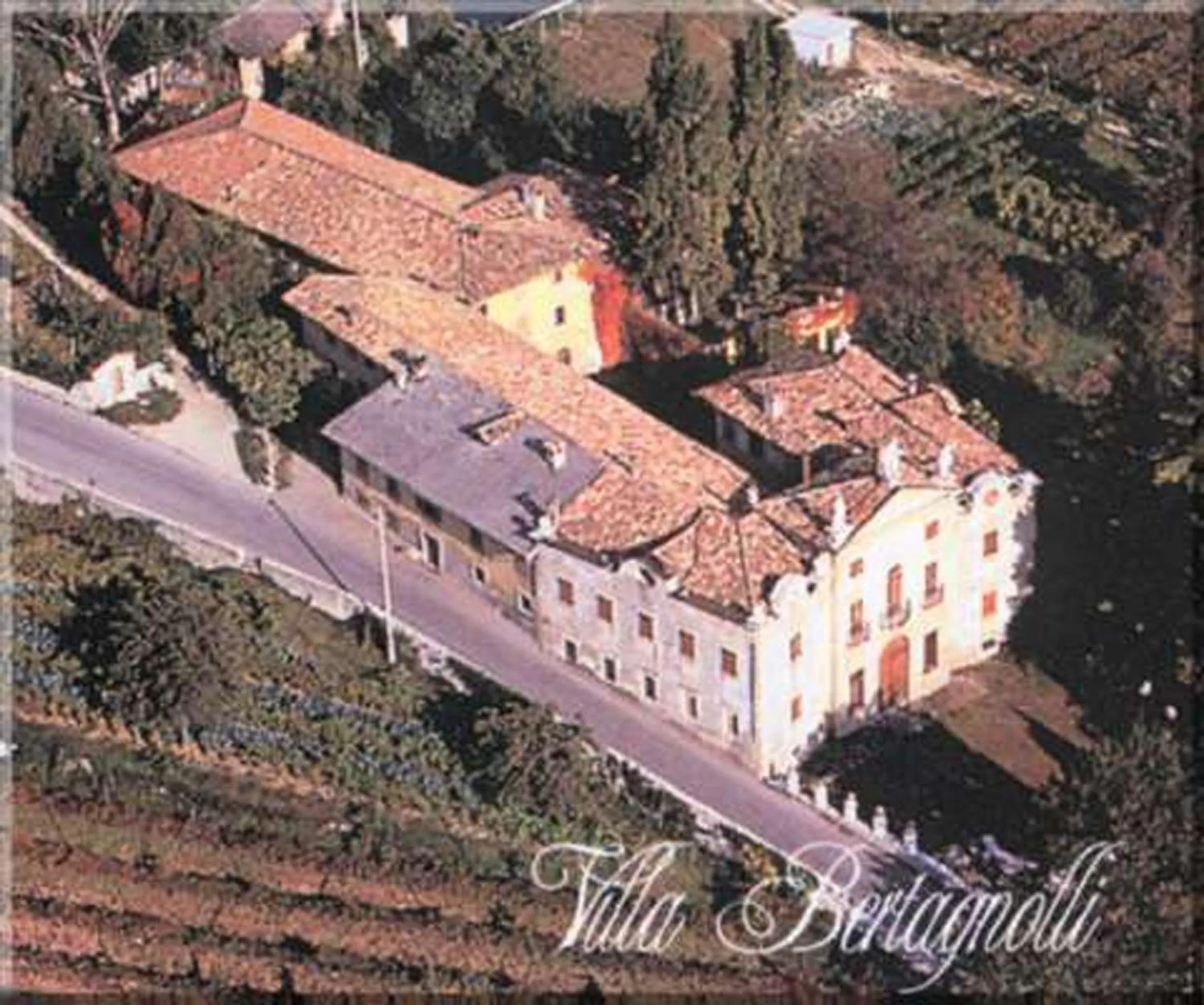 Bird's eye view in Villa Bertagnolli - Locanda Del Bel Sorriso
