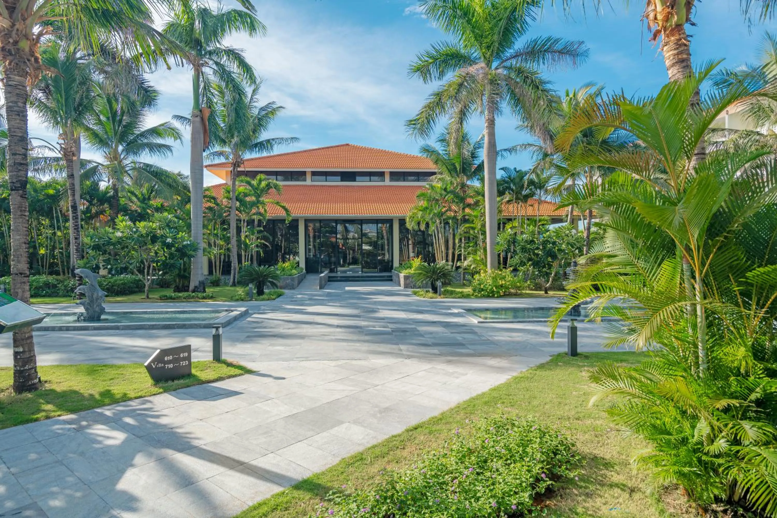Natural landscape in Grandvrio Ocean Resort Danang