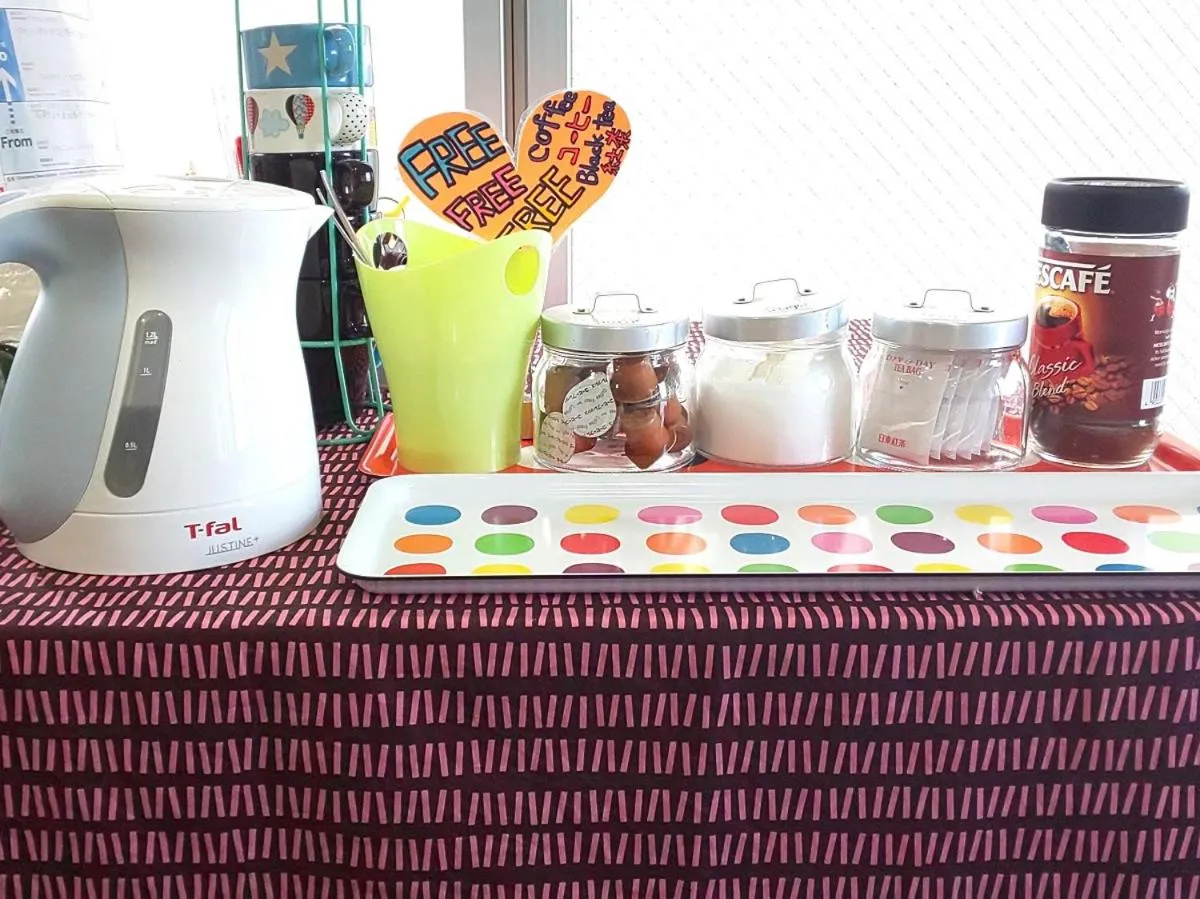 Communal lounge/ TV room in Fukuoka Guesthouse Little Asia Kokura