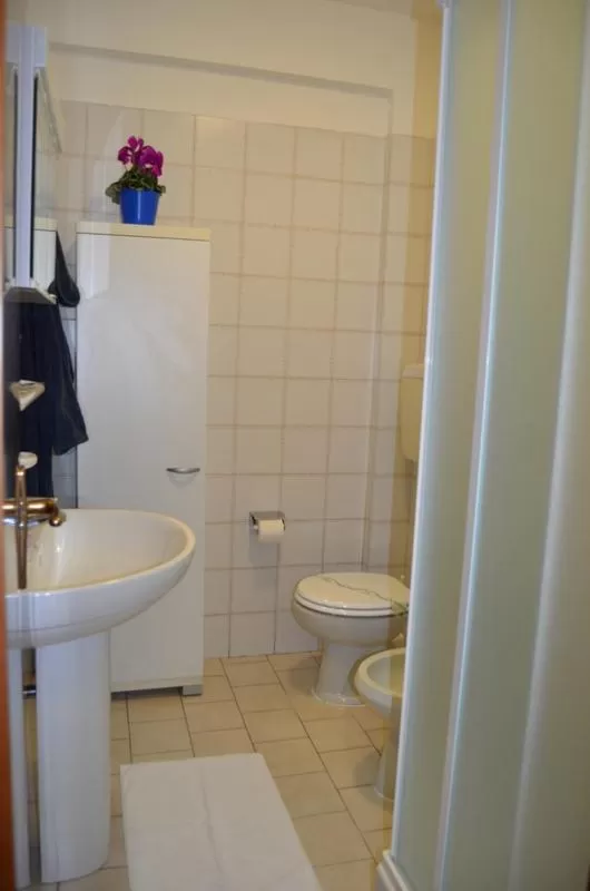 Shower in Parmigianino Apartments