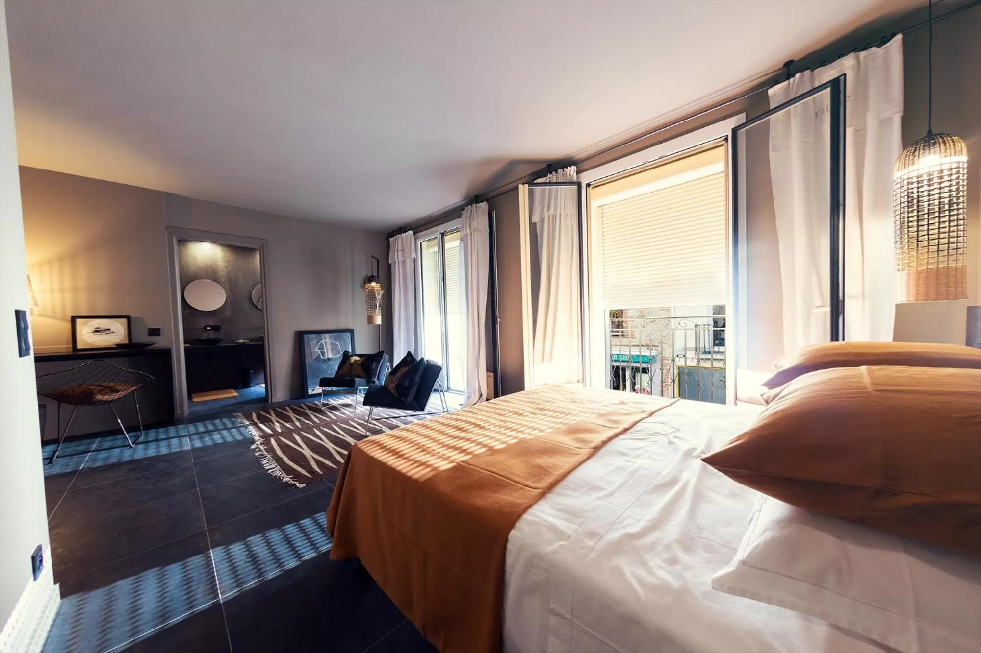 Photo of the whole room, Bed in El pati