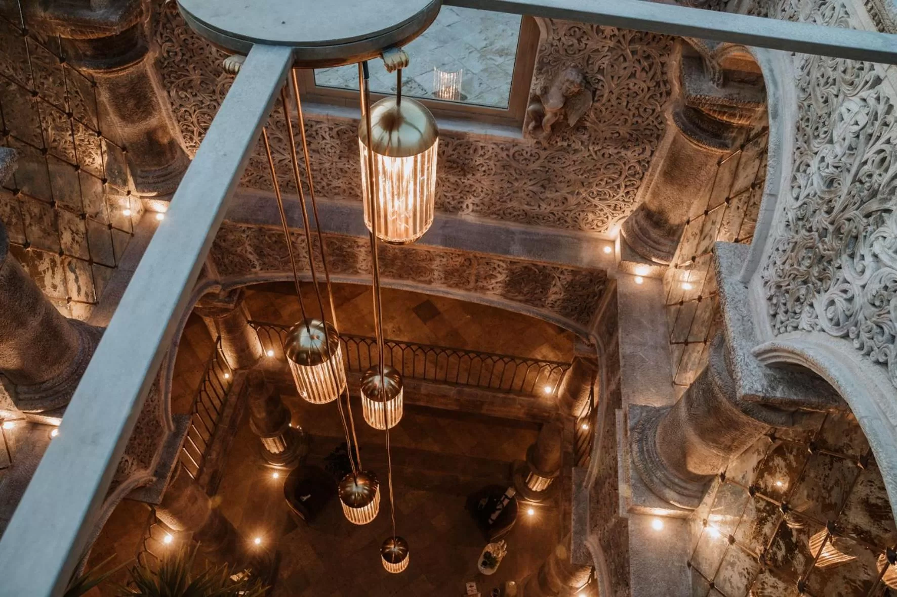 Lobby or reception in El Golpe de Vista