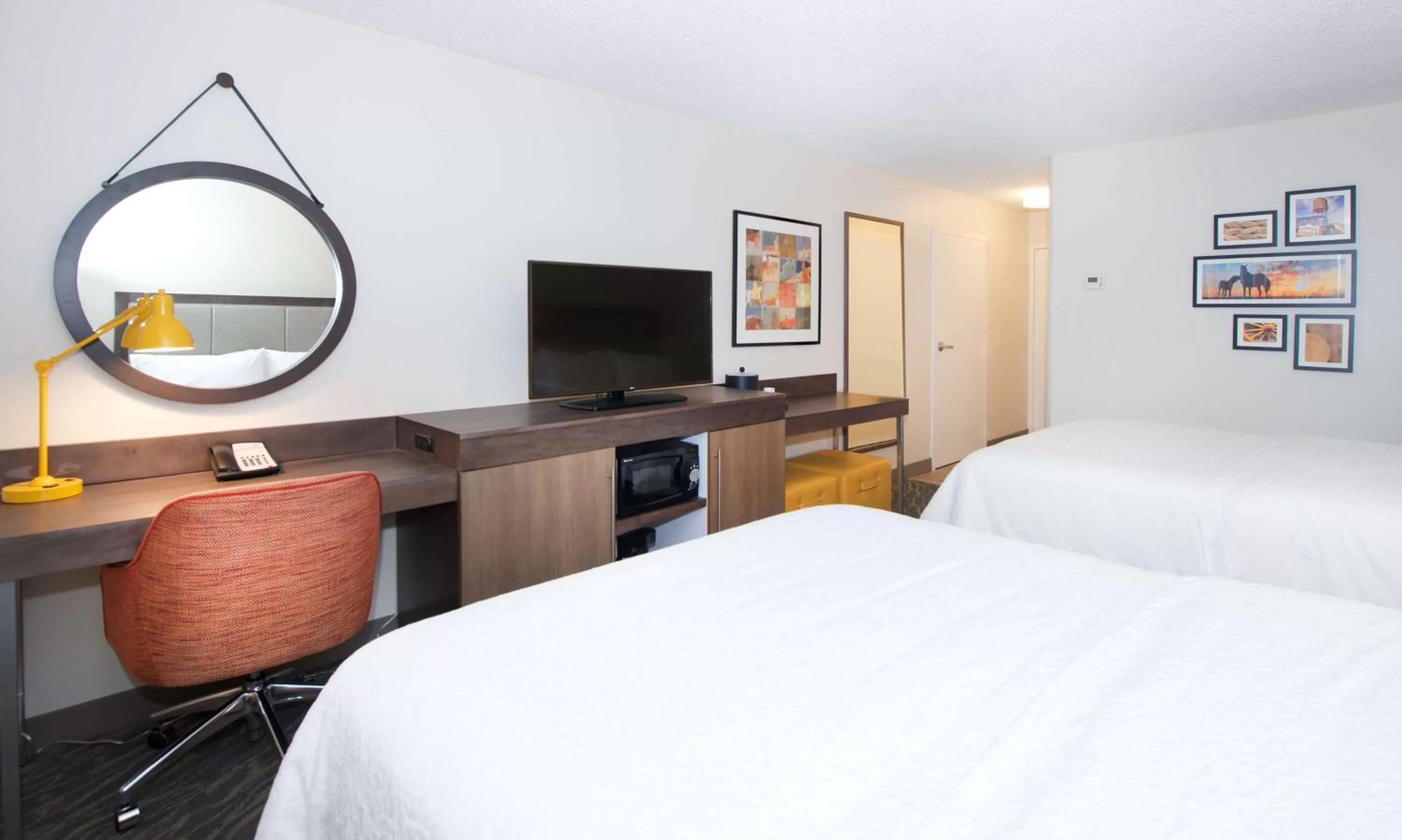 Bedroom, Bed in Hampton Inn & Suites N Ft Worth-Alliance Airport