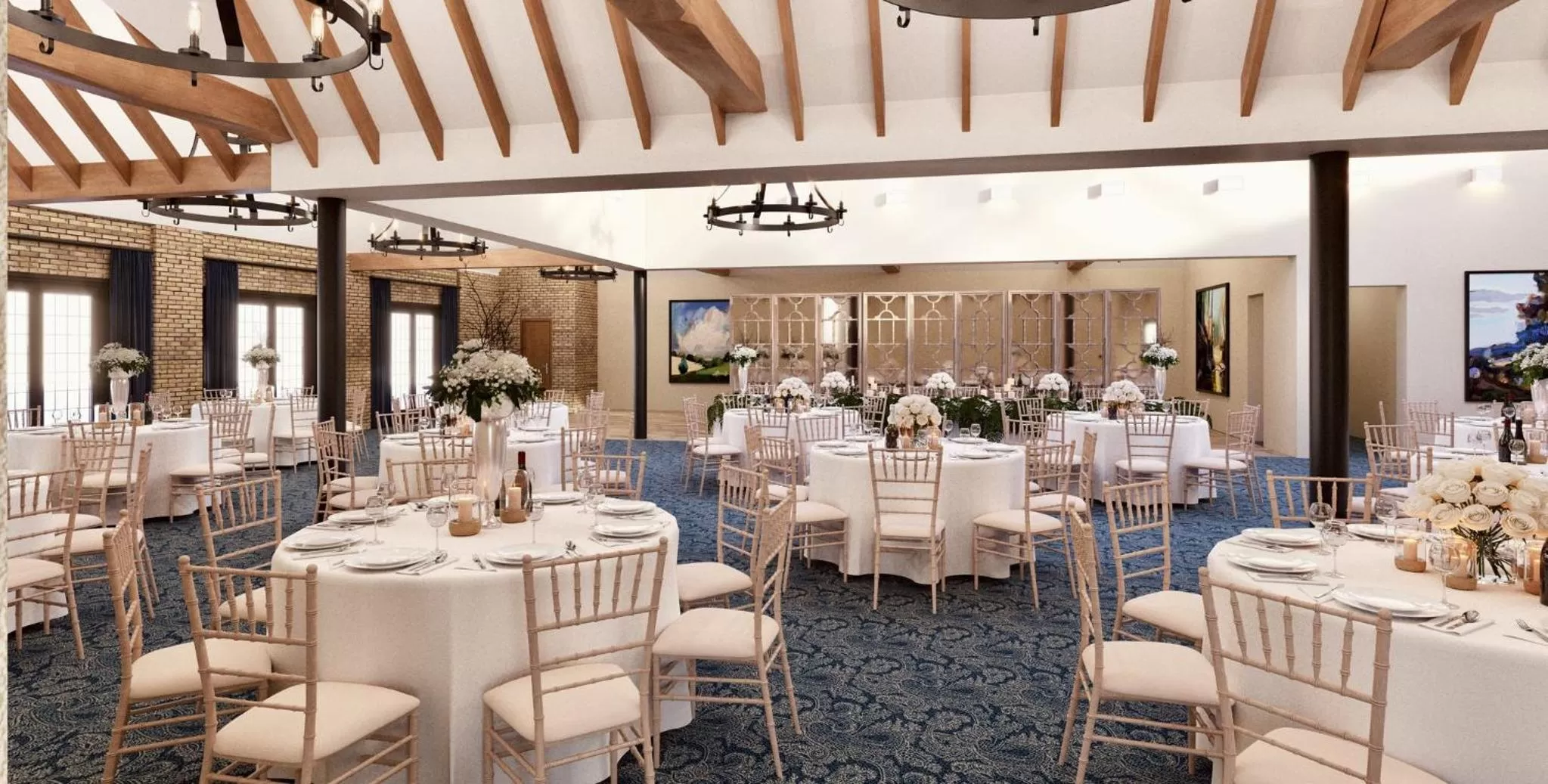 Meeting/conference room in voco Lythe Hill Hotel & Spa by IHG