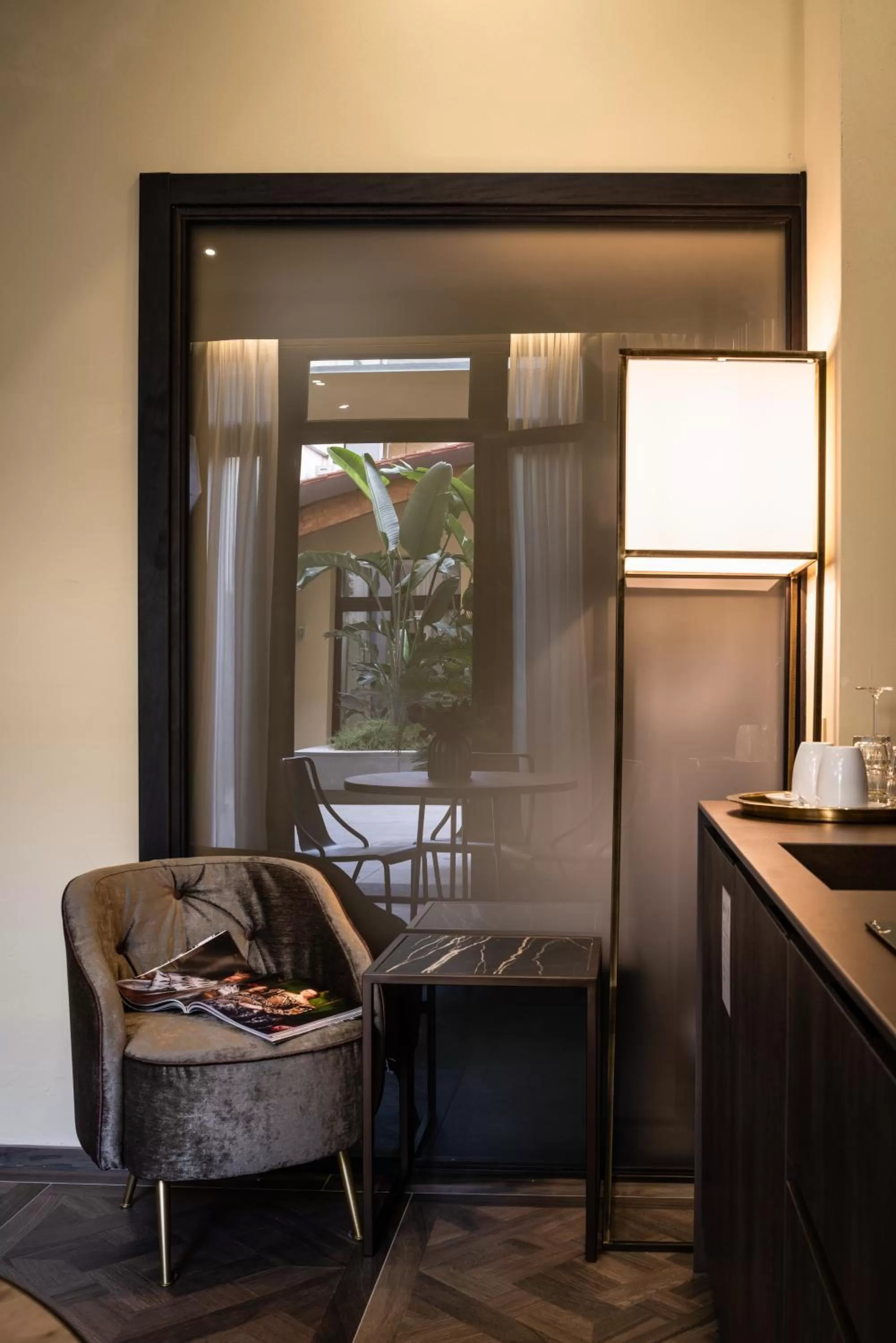 Kitchen or kitchenette in Corte Guelfa