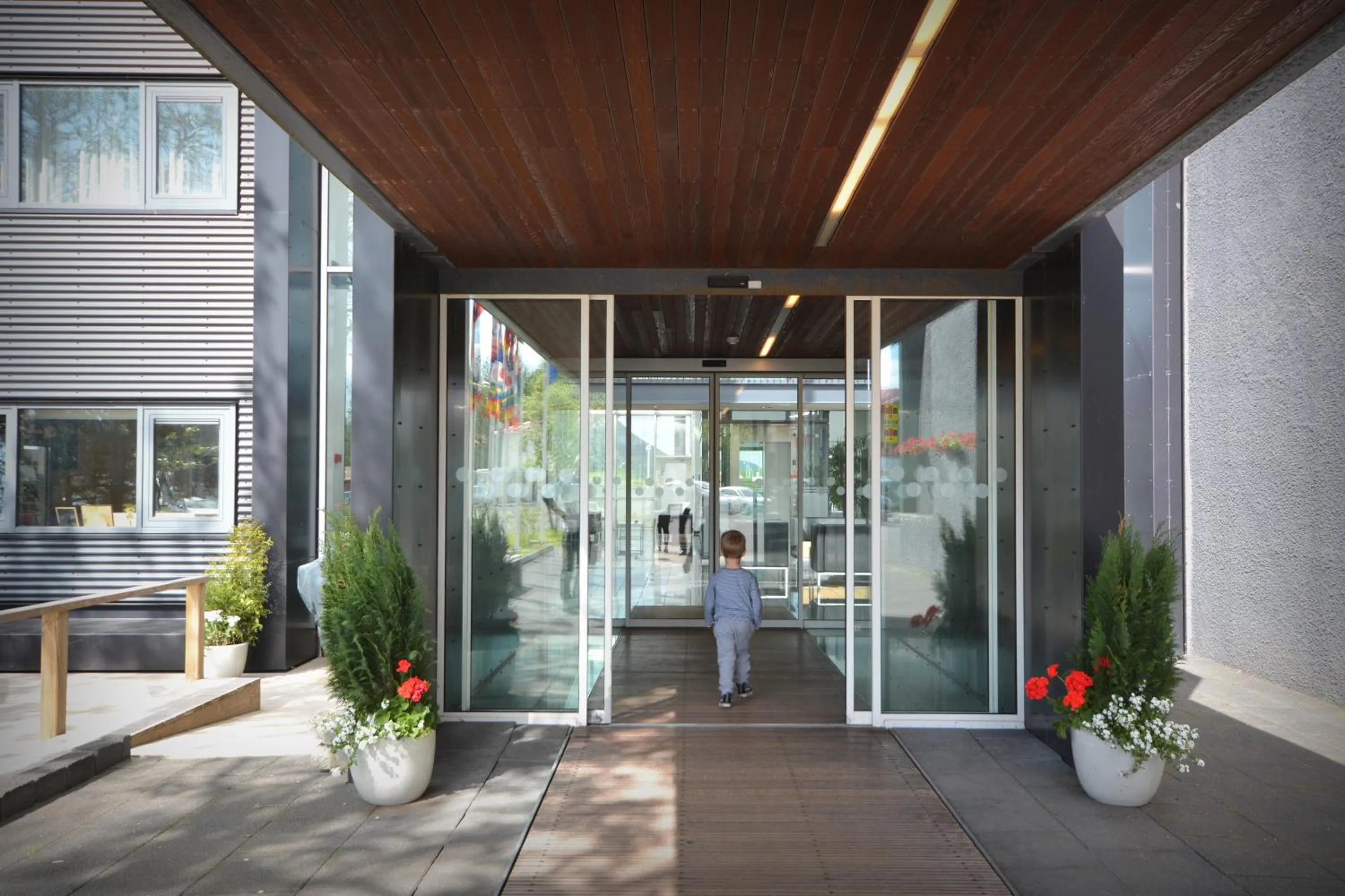 Property building in Hotel Selfoss