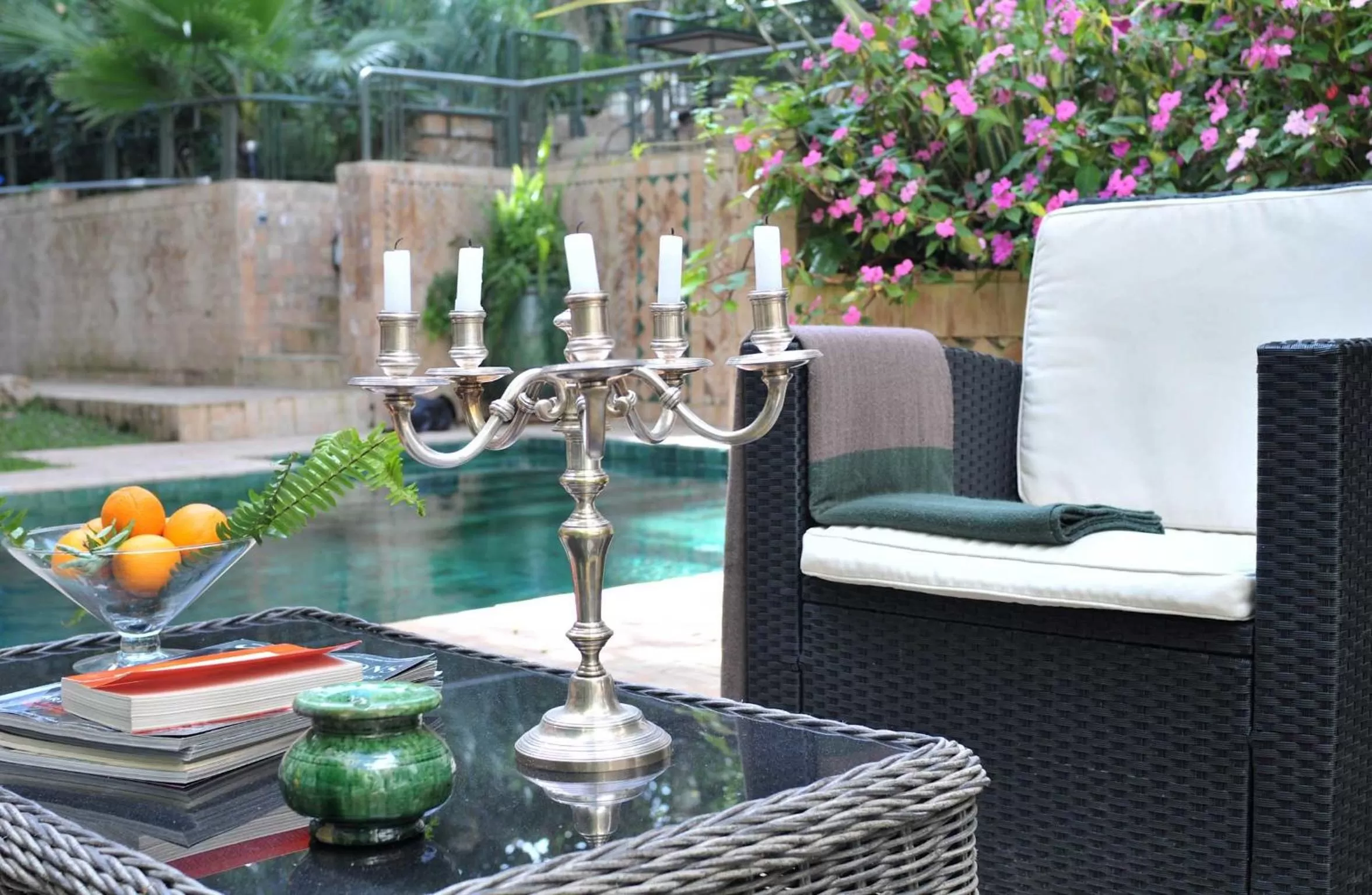 Swimming pool in La Maison de Tanger