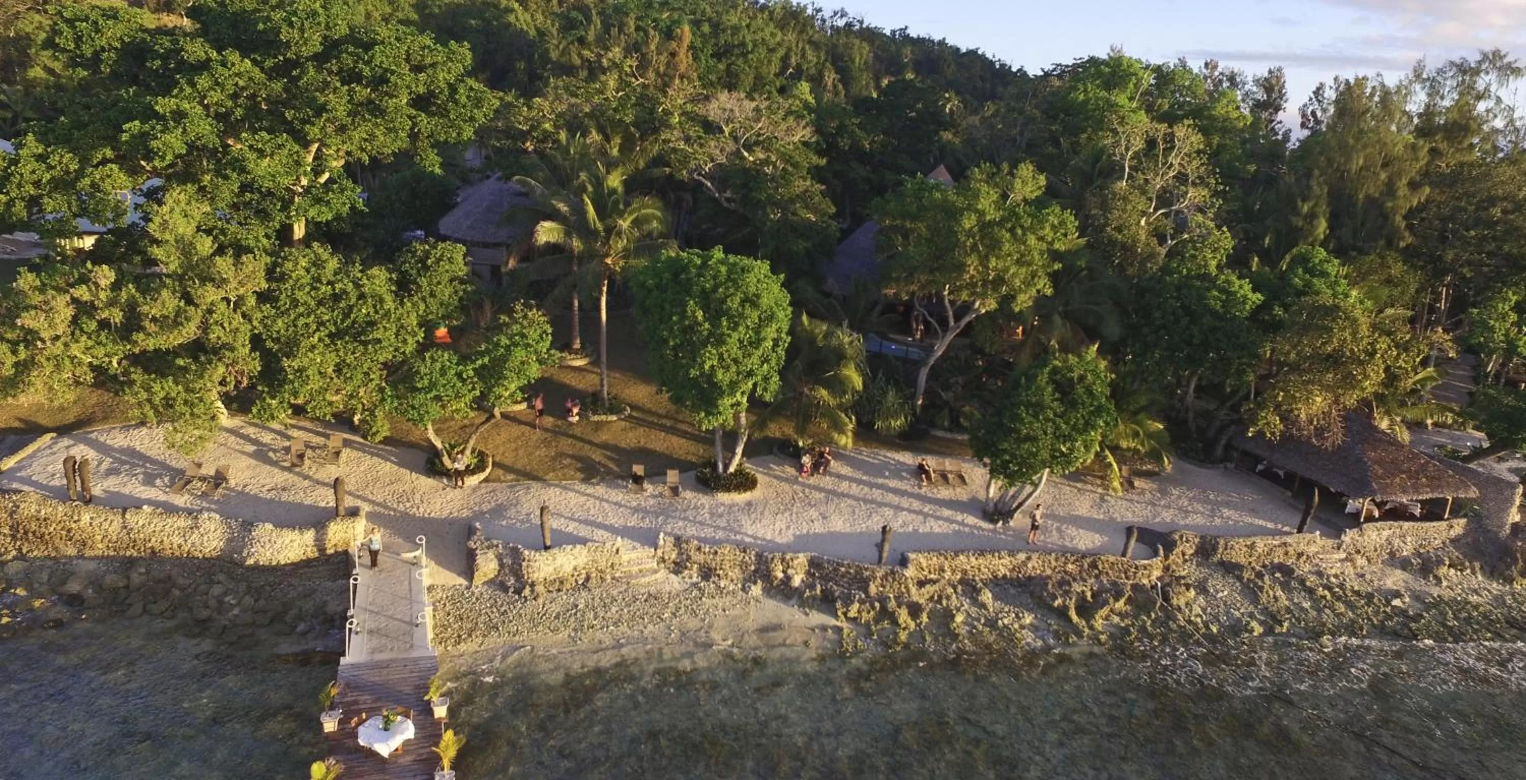 Beach, Bird's-eye View in Paradise Cove Resort