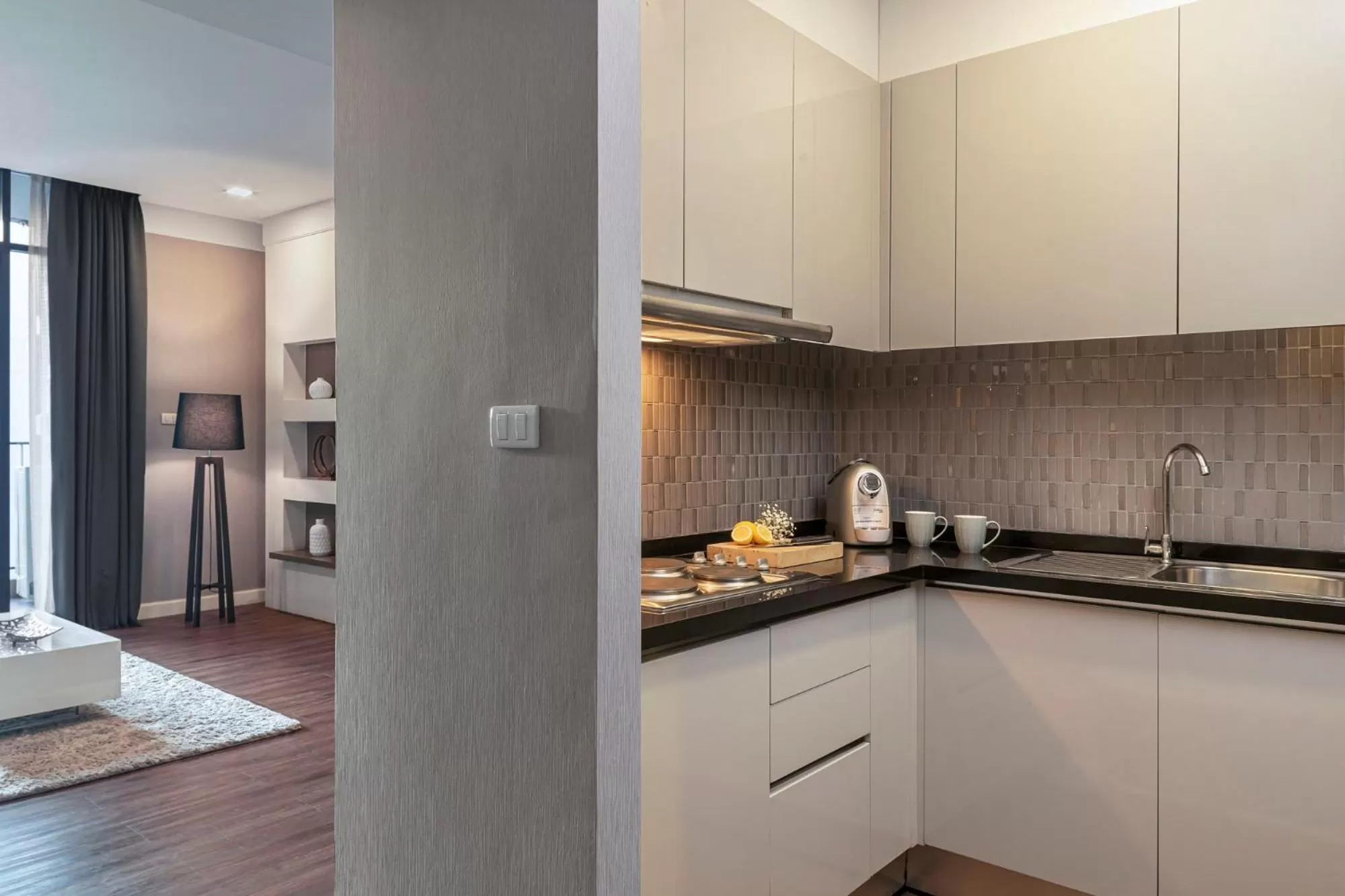 Kitchen or kitchenette, Kitchen/Kitchenette in Novotel Suites Sukhumvit 39