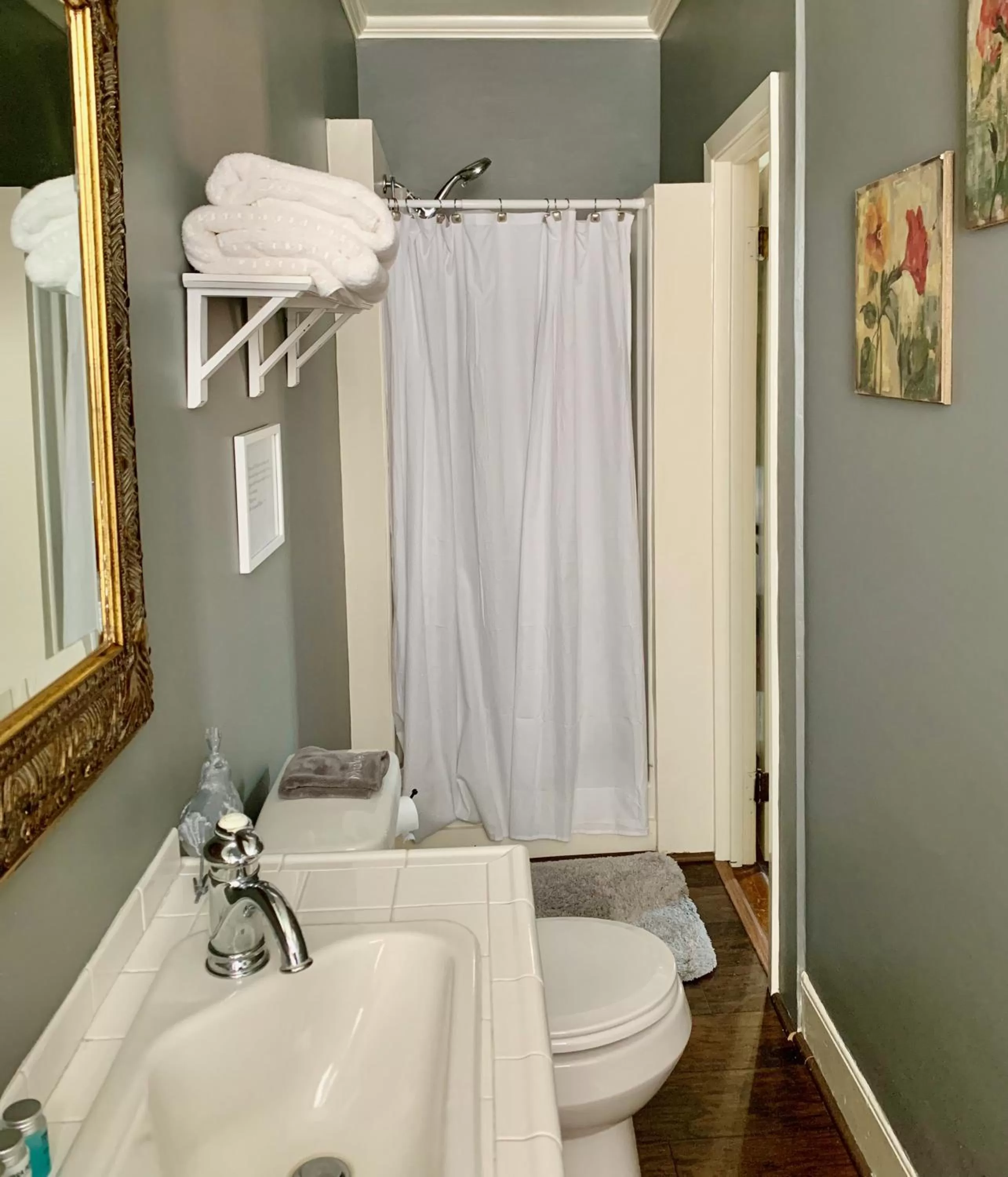 Shower in The Beaumont House Natchez