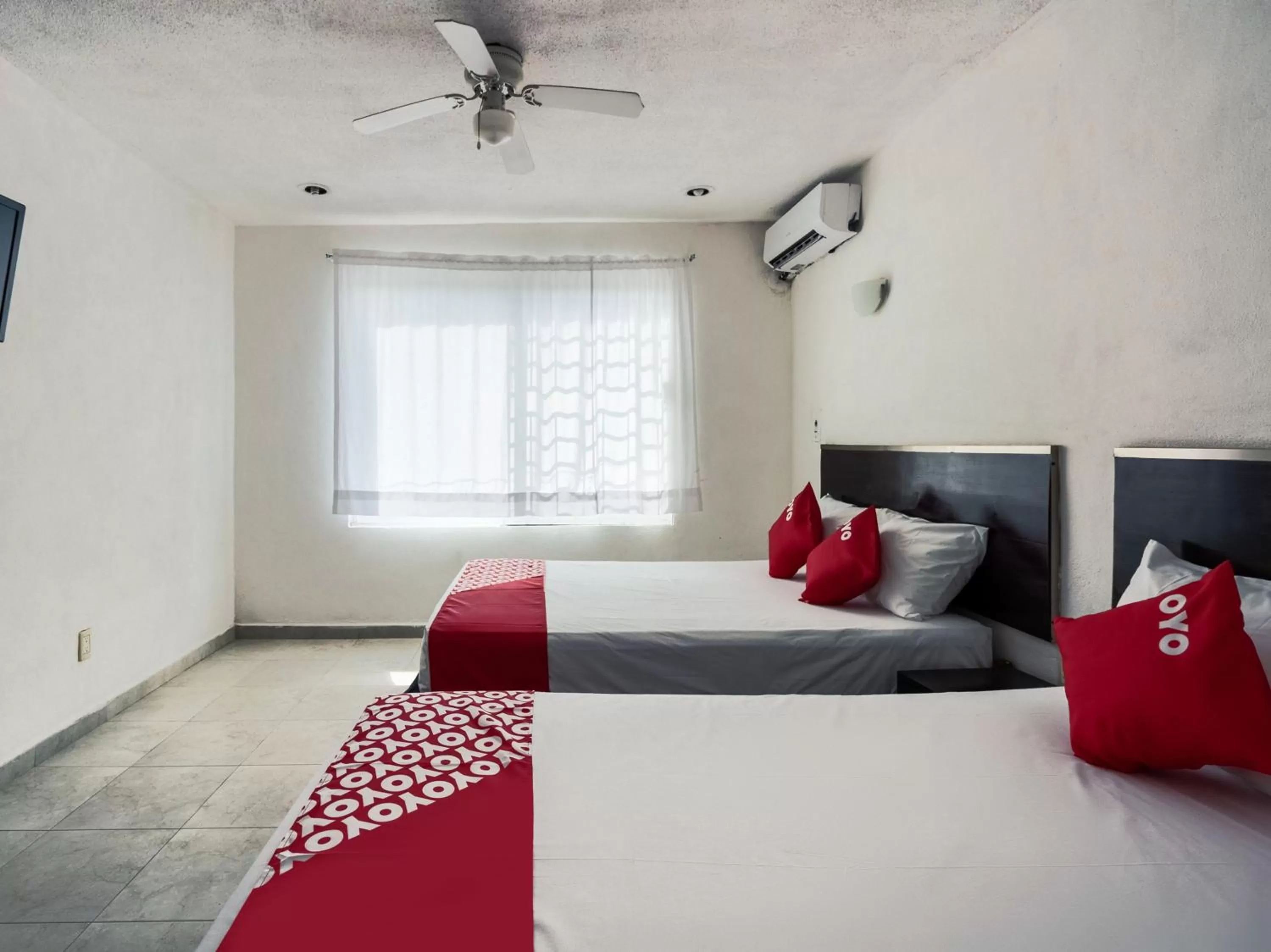 Bedroom, Bed in OYO Hotel Puesta del Sol, Santa Ana, Campeche