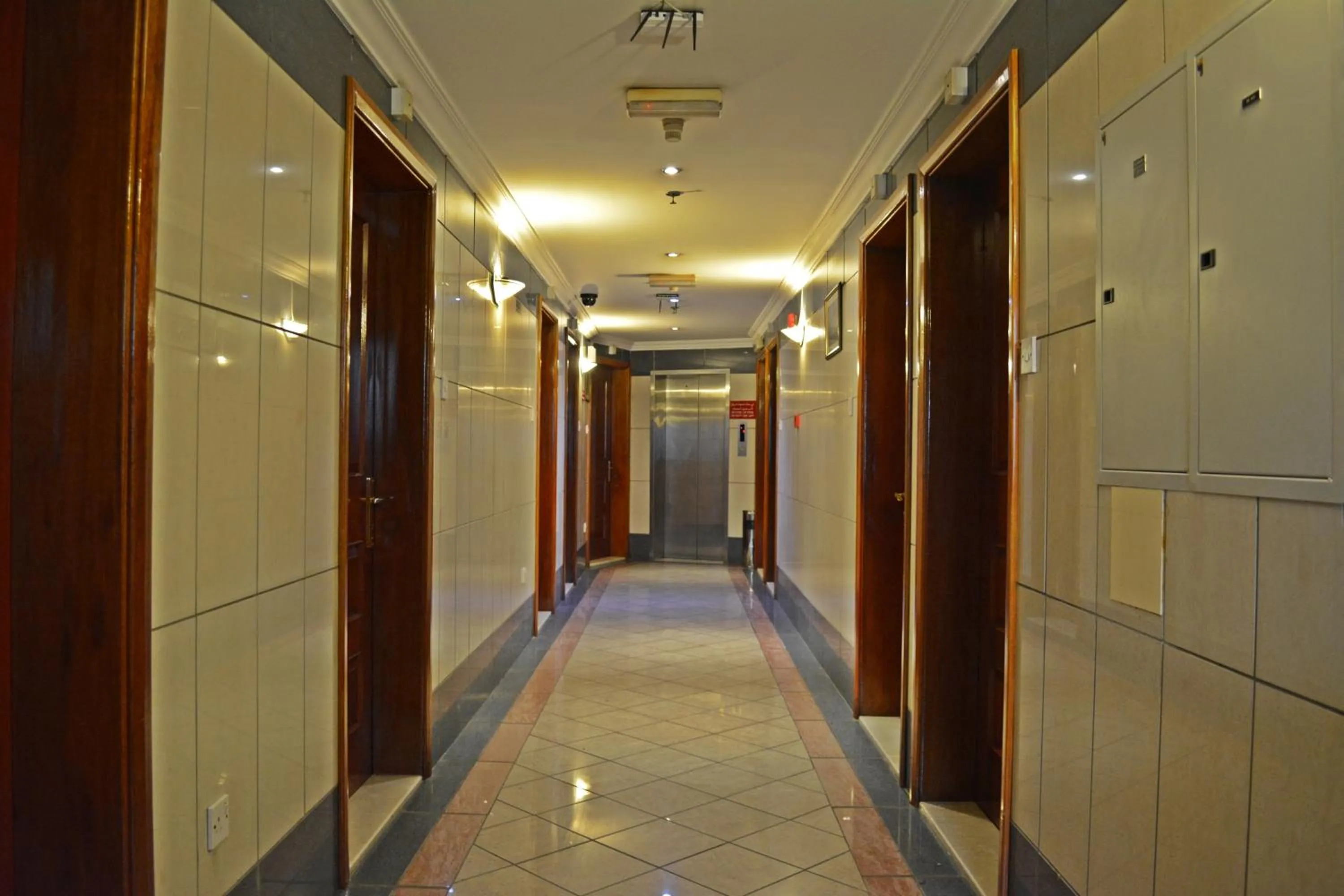 Decorative detail in Queens Hotel Next Sabkha Bus Station