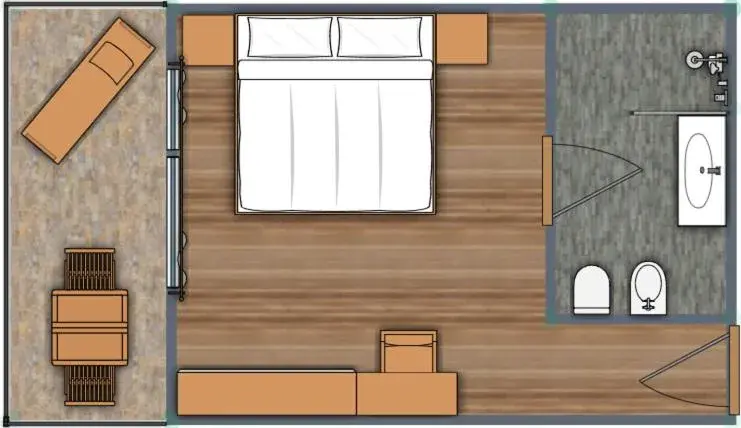 Double or Twin Room in Cristallo Sport & Wellness Hotel Double or Twin Room in Cristallo Sport & Wellness Hotel