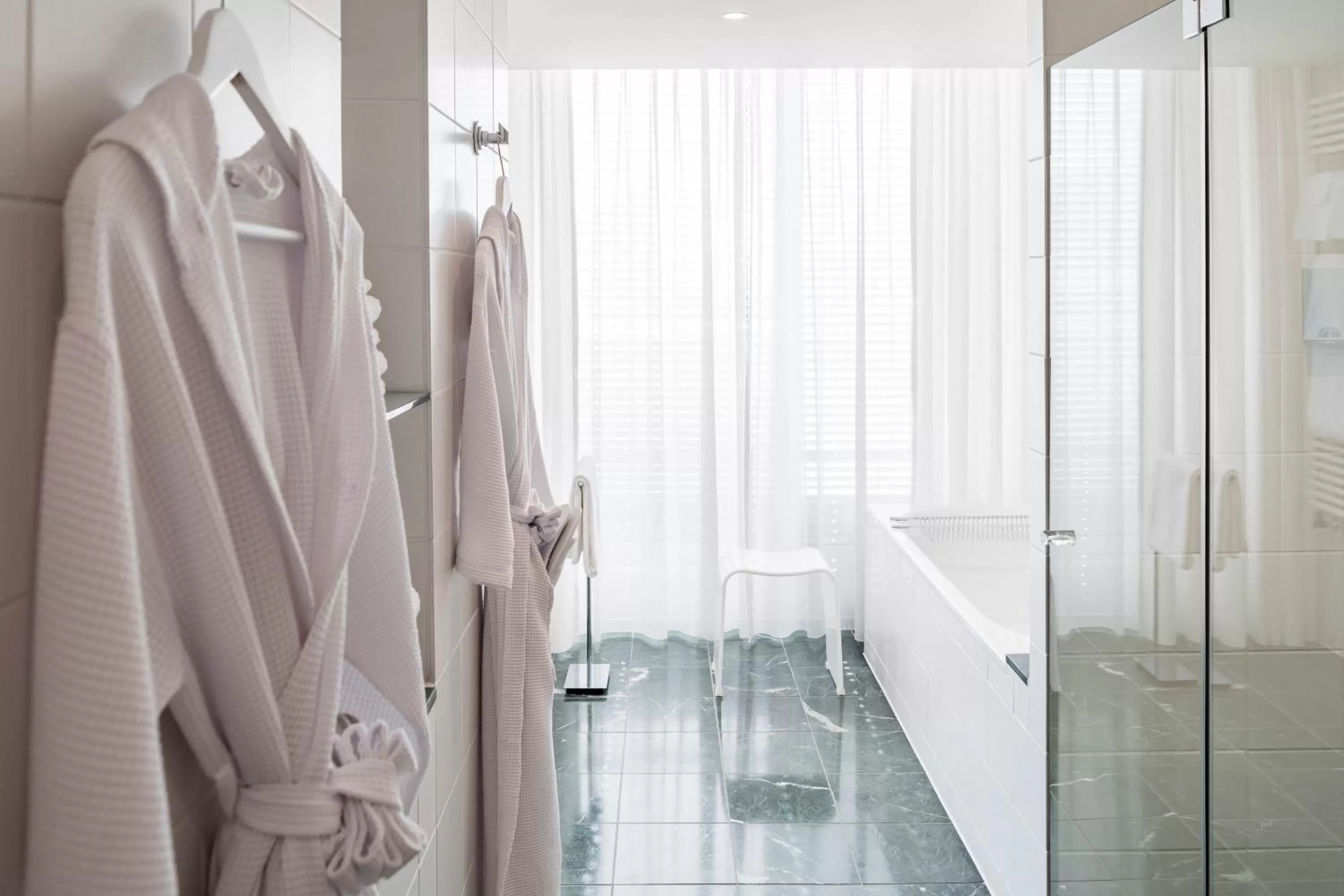 Bathroom in The Mandala Berlin, a Member of Design Hotels