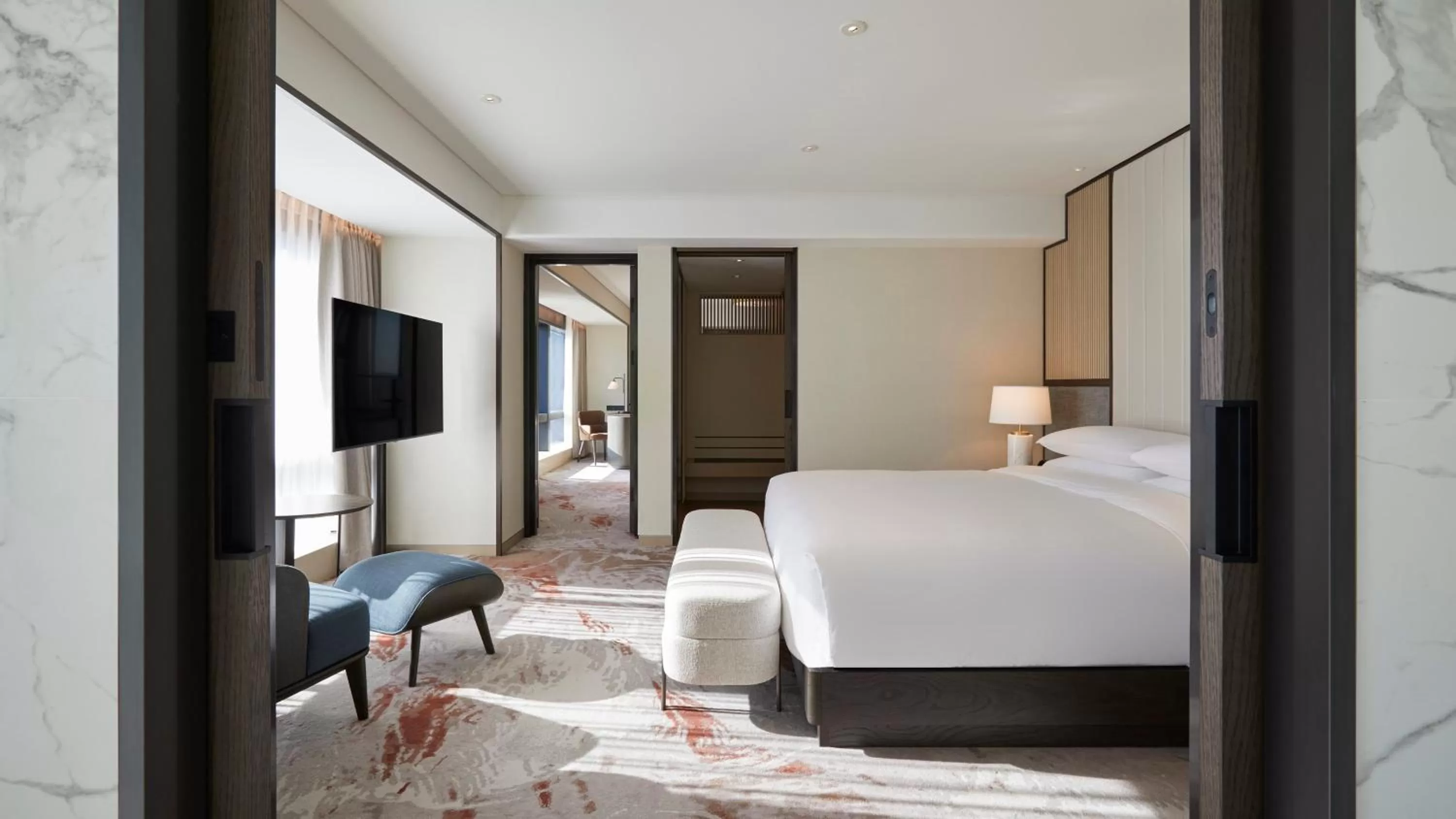 Bedroom, Bed in Grand InterContinental Seoul Parnas by IHG