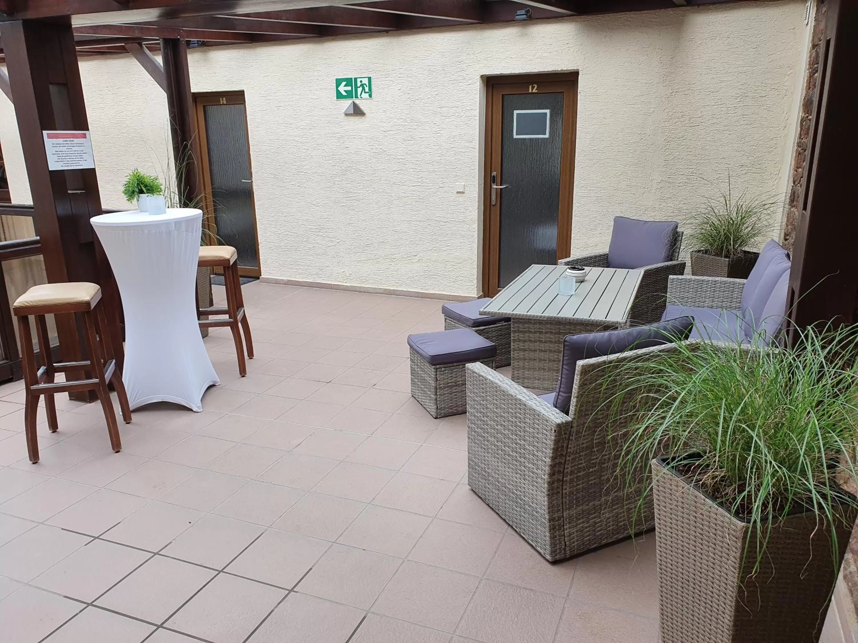 Property building in Hotel Exquisite