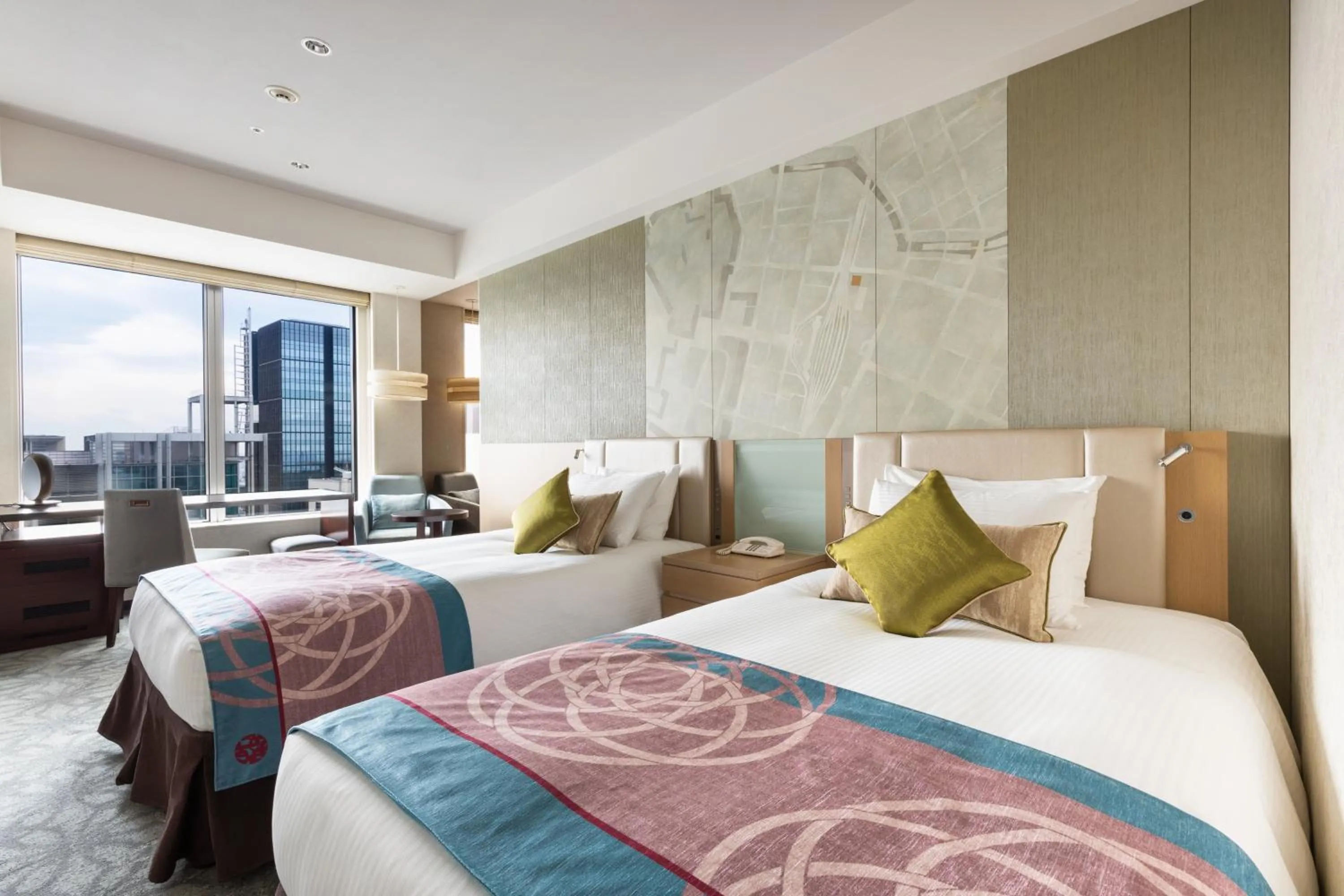 Bed in Hotel Metropolitan Tokyo Marunouchi