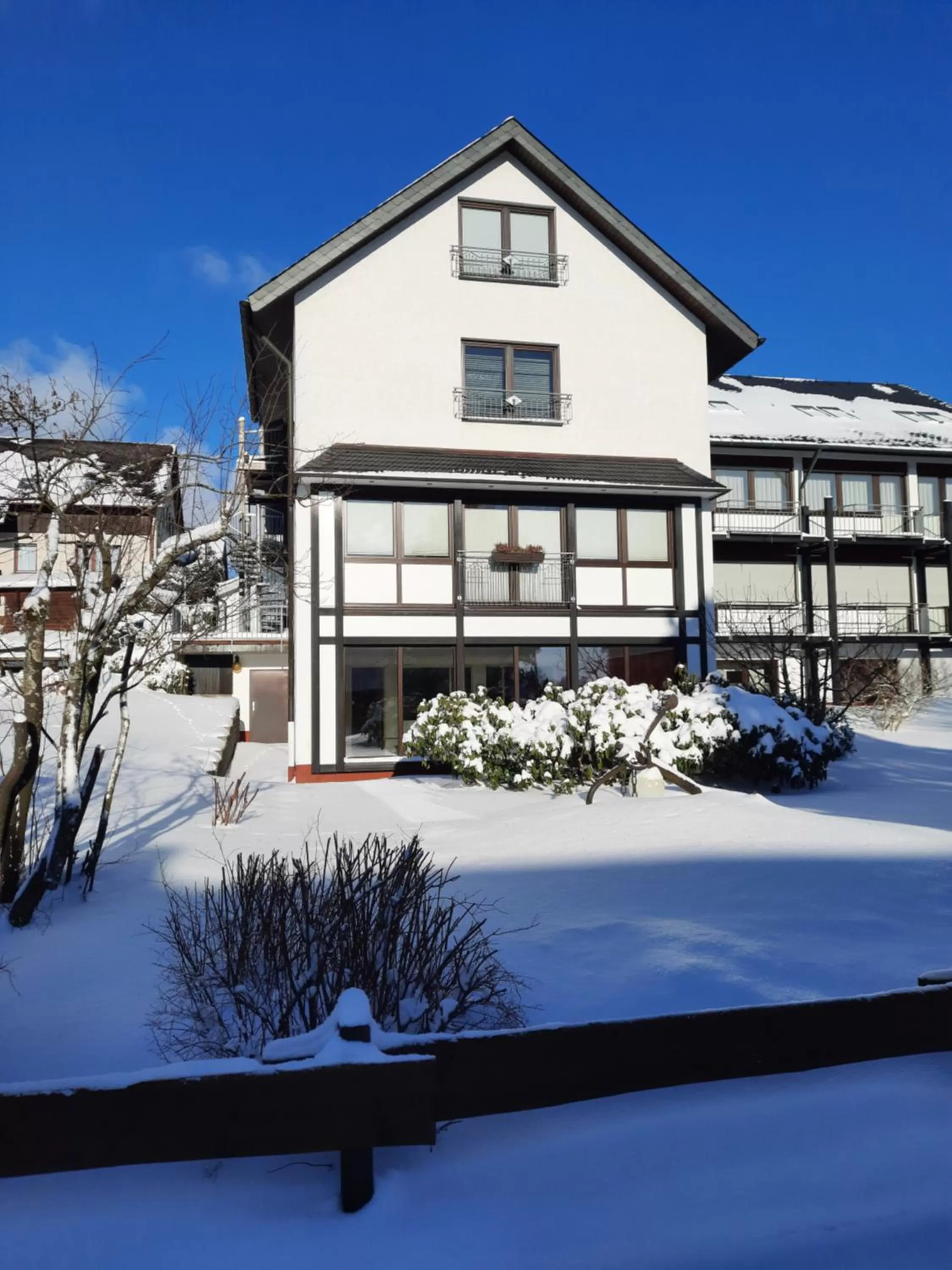 Property building in Hotel Haus Andrea