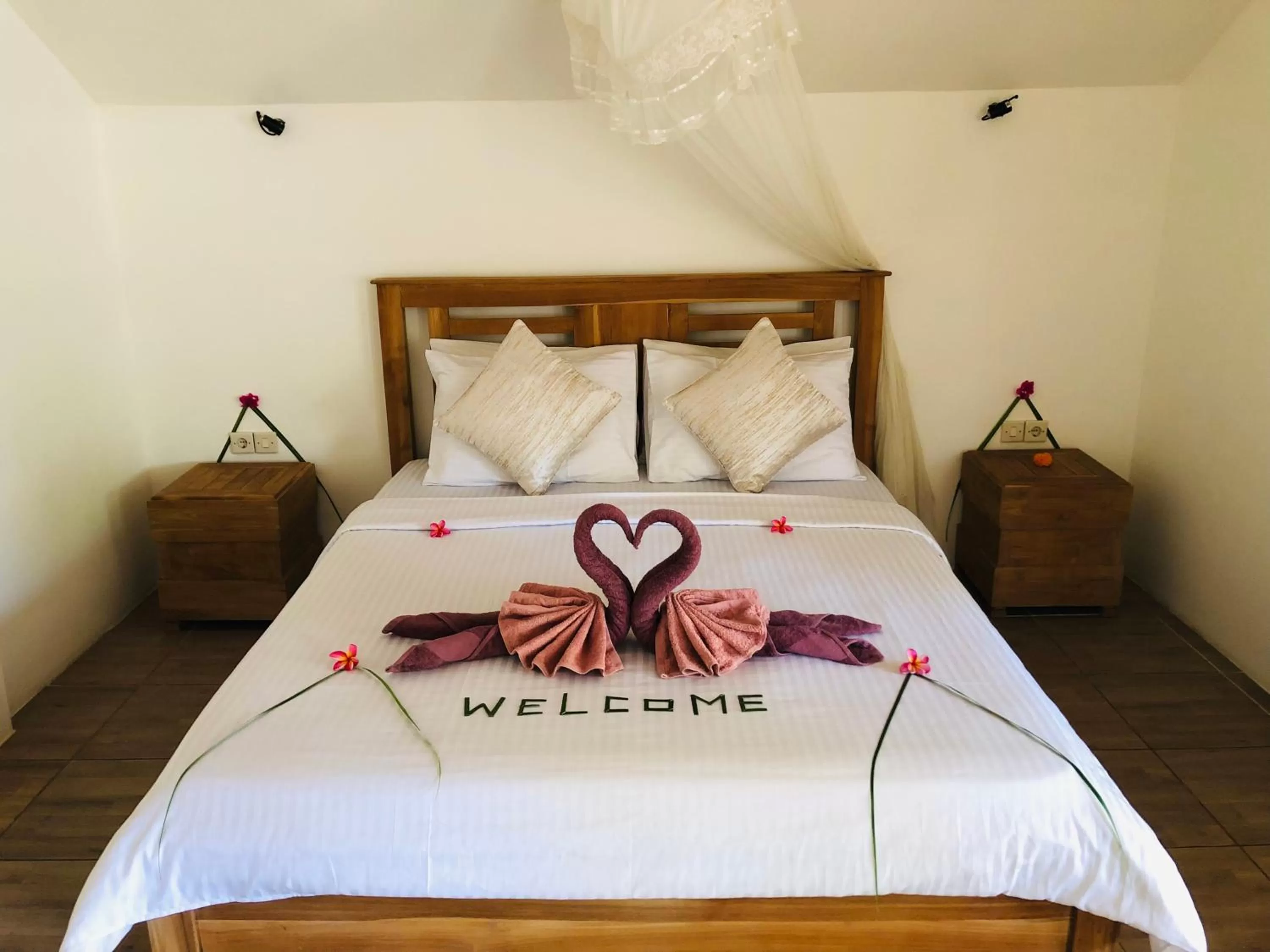 Bed in Meno Dream Resort