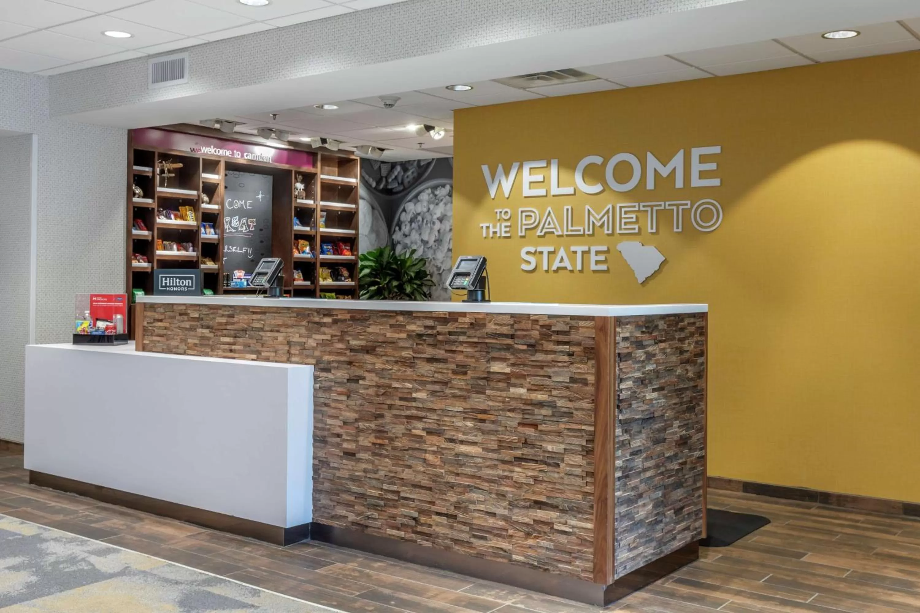 Lobby or reception in Hampton Inn Camden, SC