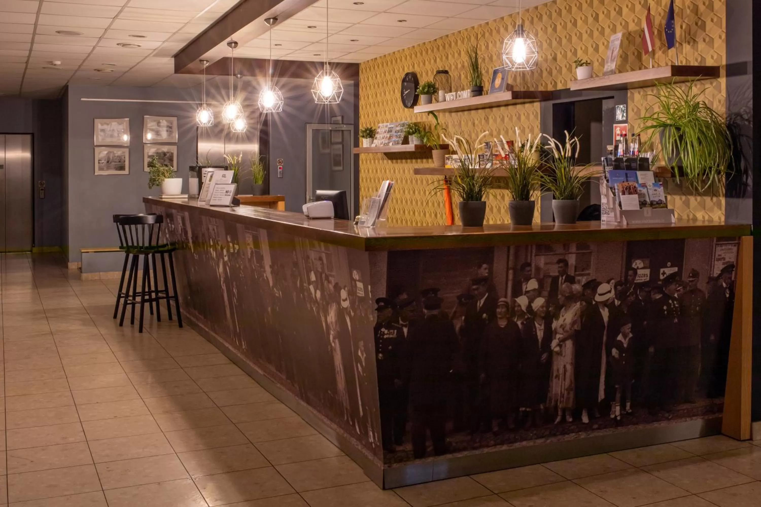 Lounge or bar in Rija Bauska Hotel