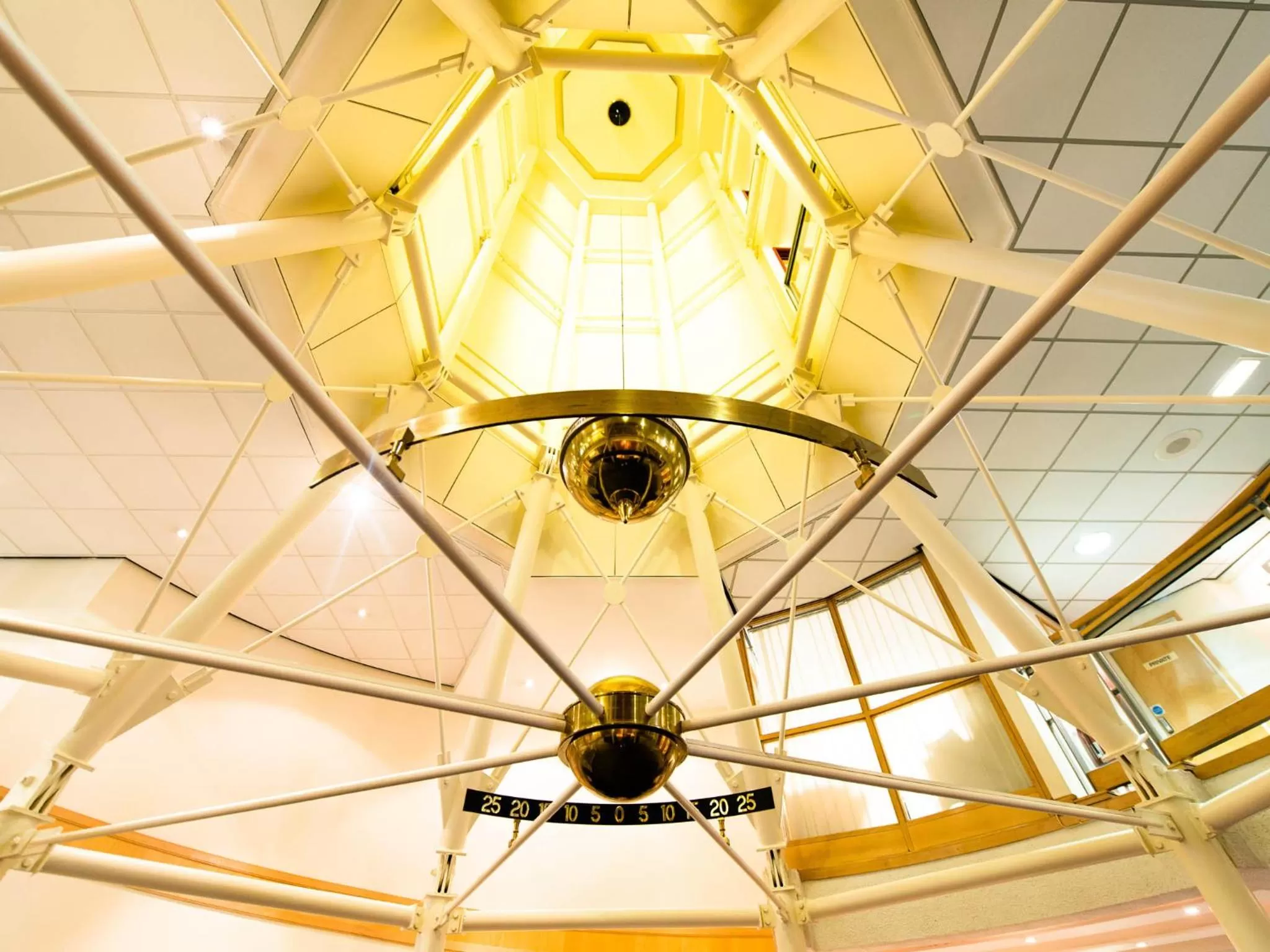 Decorative detail in Pendulum Hotel