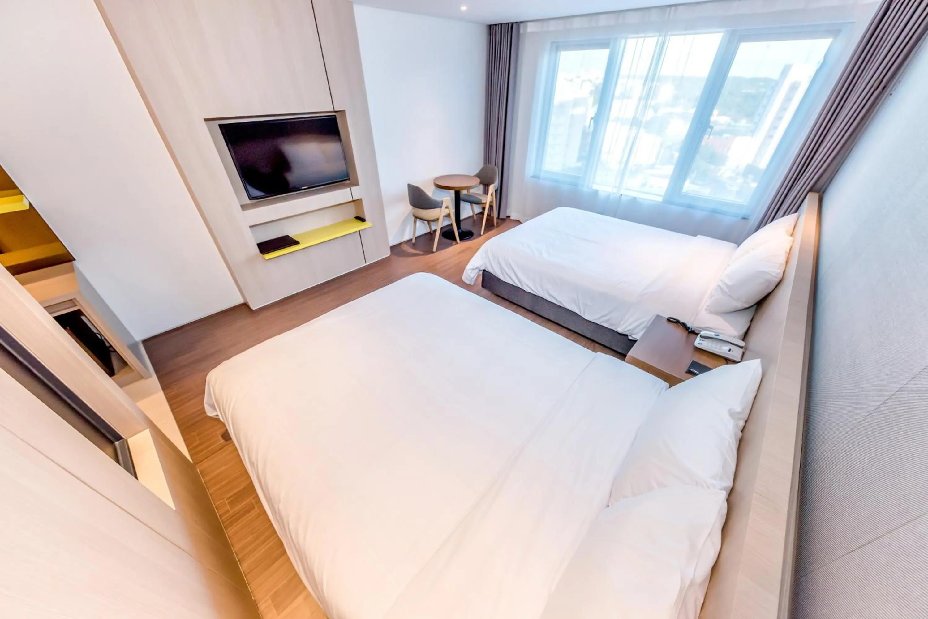 Bed in The First70 Hotel