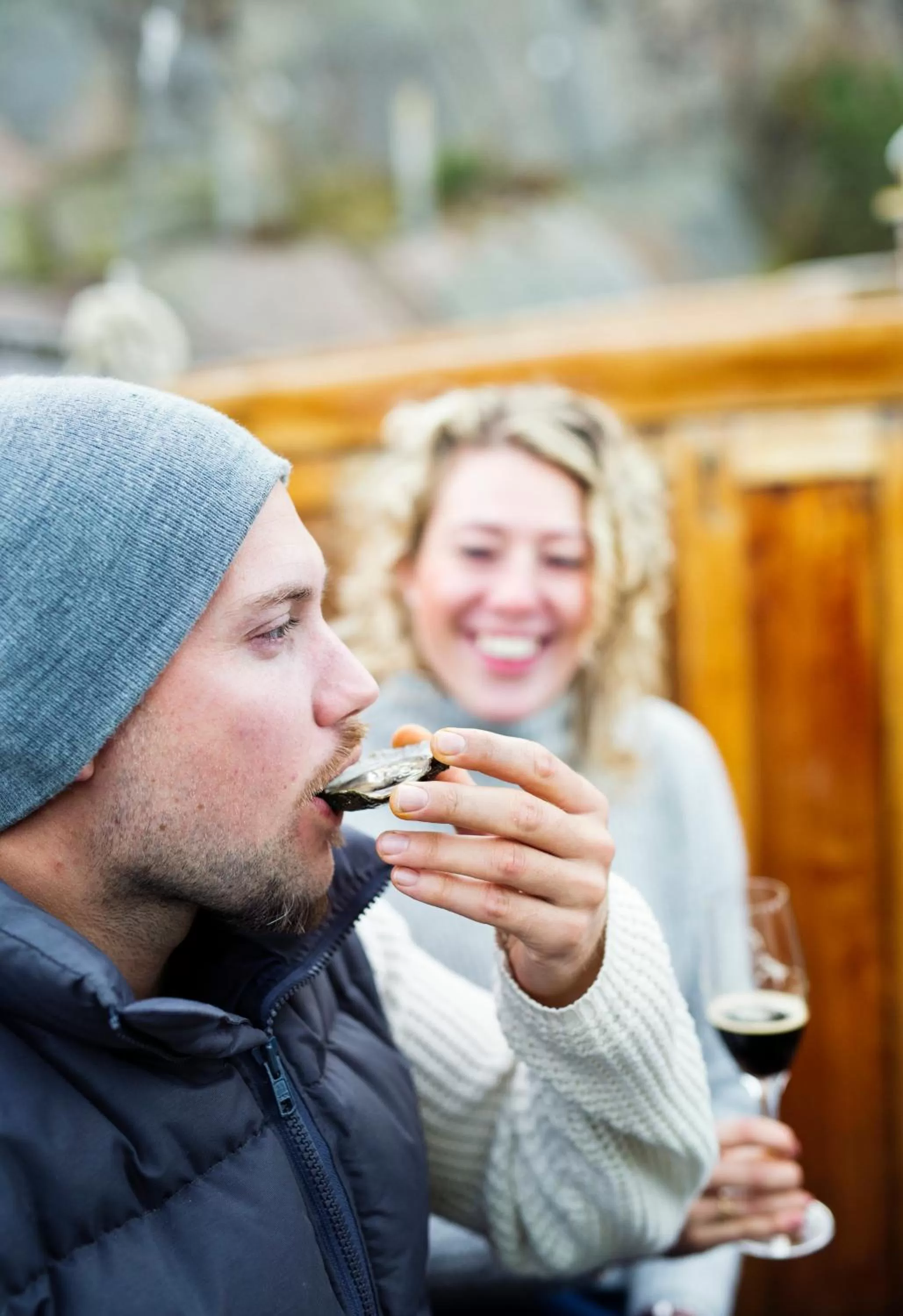 Patio in Everts Sjöbods Bed & Breakfast