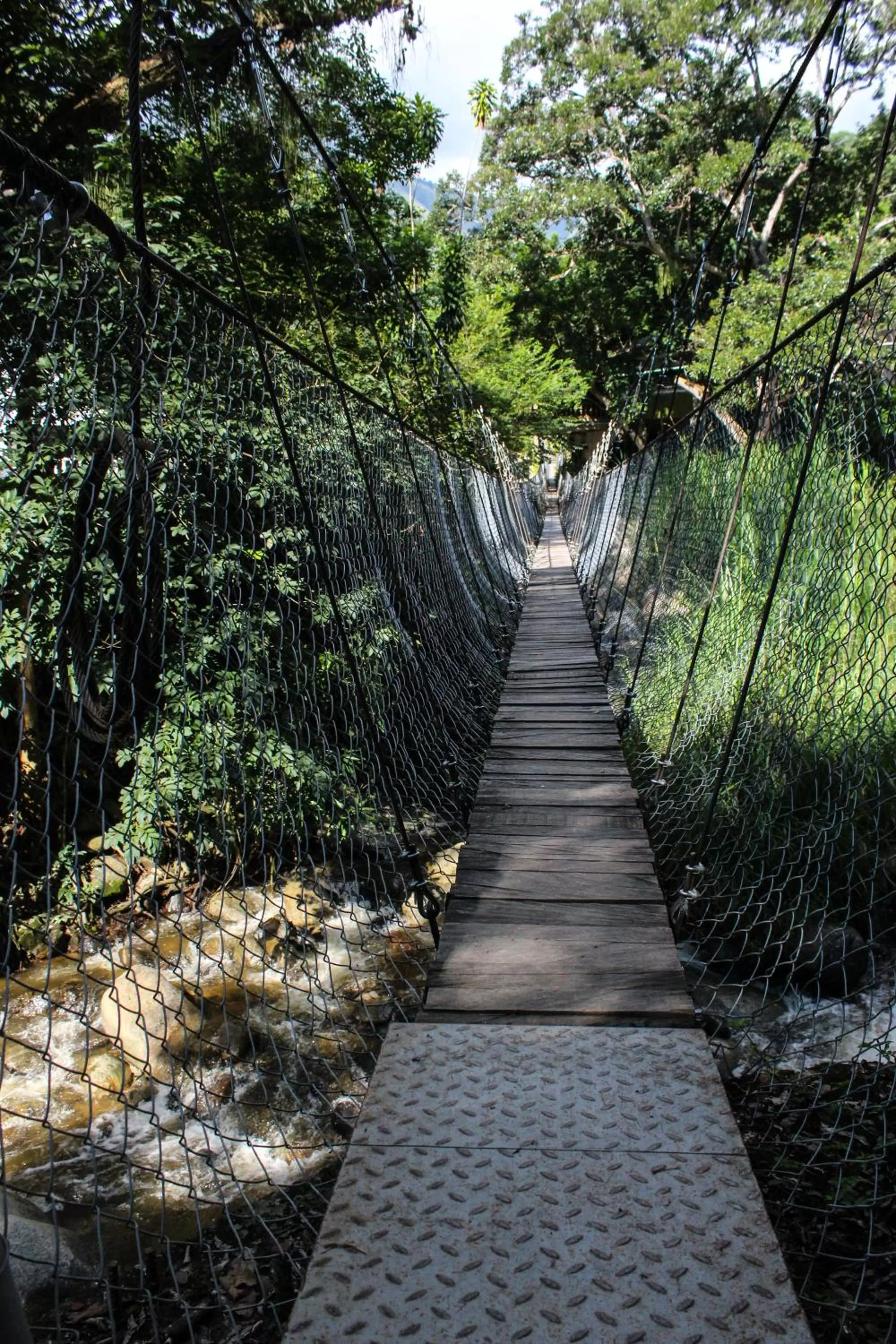 Natural landscape in Rio Escondido