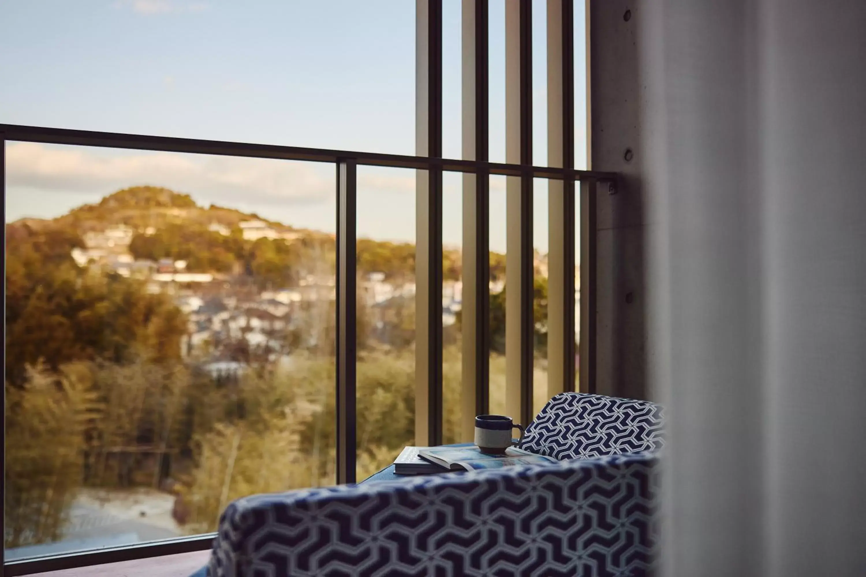 Standard Twin Room with Furnished Balcony in Hotel Indigo Inuyama Urakuen Garden by IHG Standard Twin Room with Furnished Balcony in Hotel Indigo Inuyama Urakuen Garden by IHG