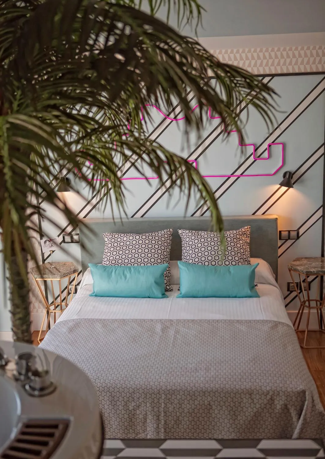 Bed in Amita Hotel Boutique "Only adults"