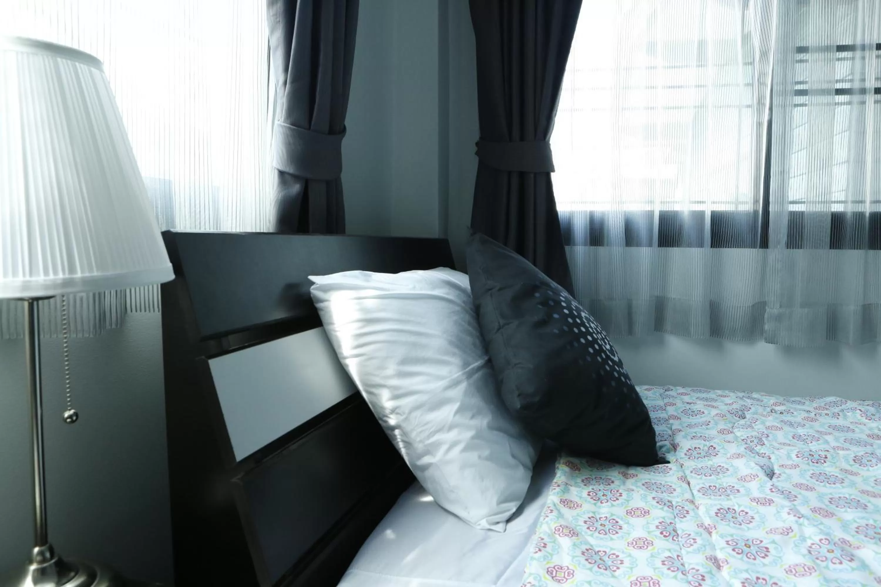 Decorative detail, Bed in The Cube Sathorn Boutique Hotel